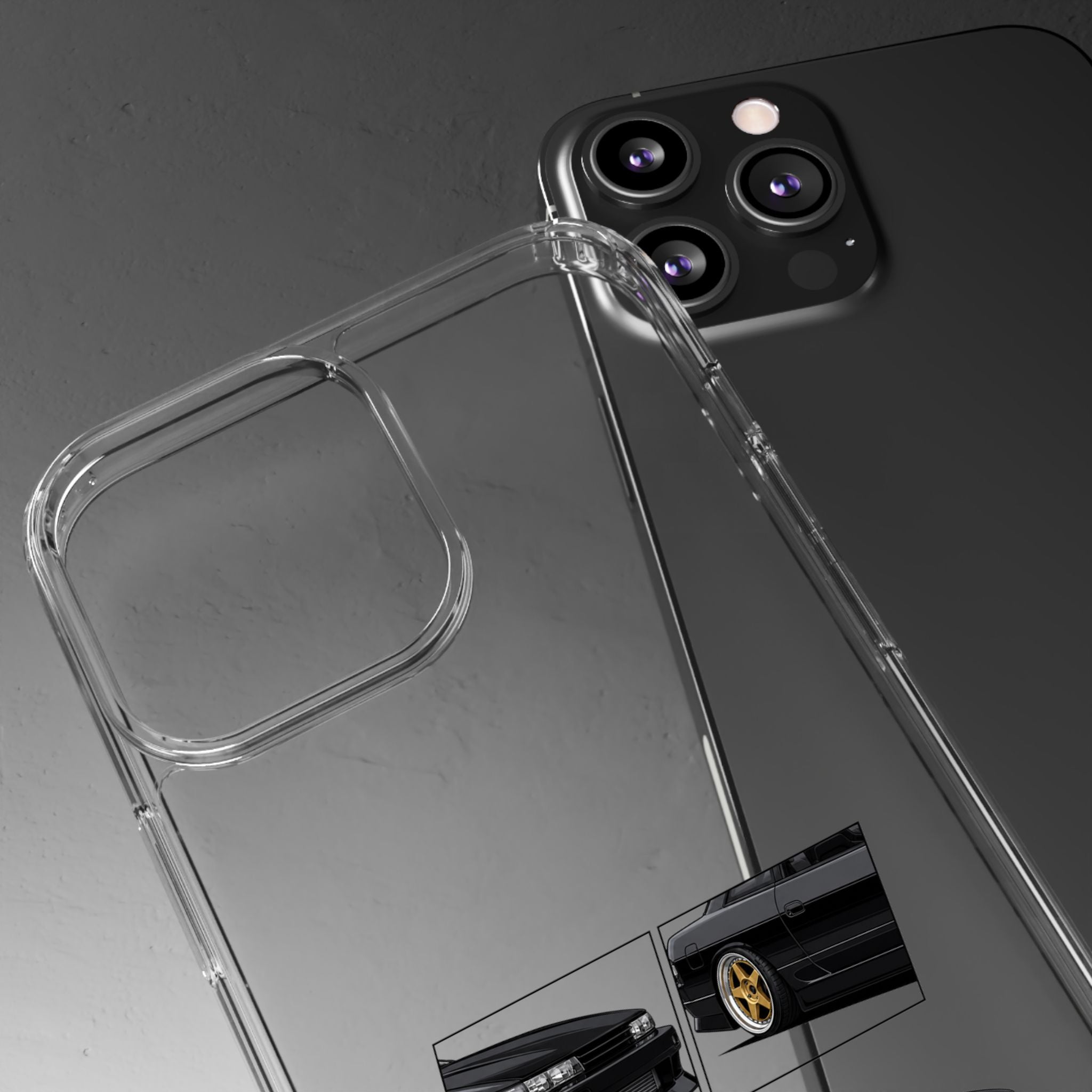 BLACK NISSAN PS13 PHONE CASES