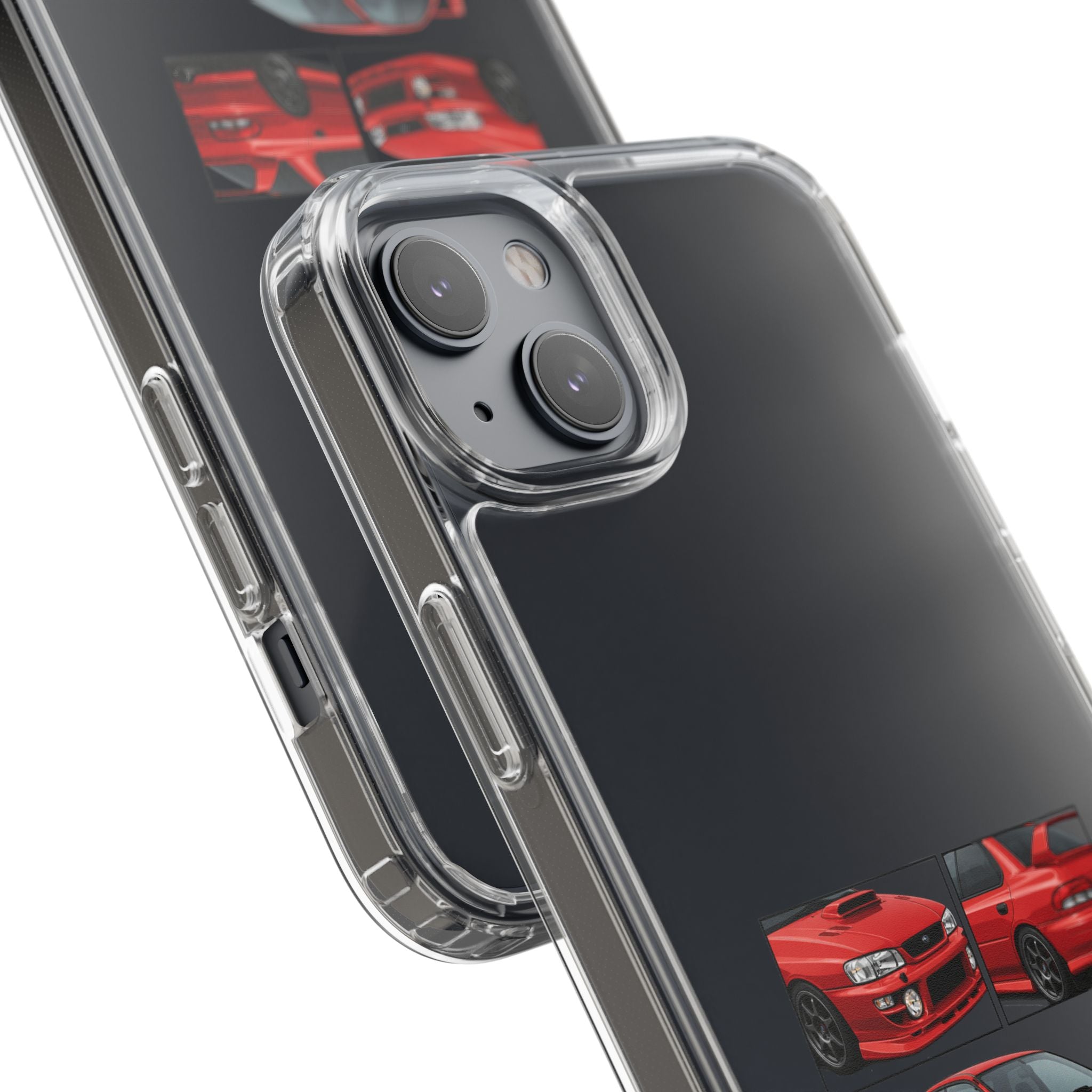 RED IMPREZA GC8 PHONE CASES