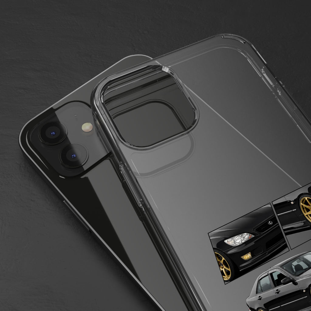 BLACK LEXUS IS200 PHONE CASES