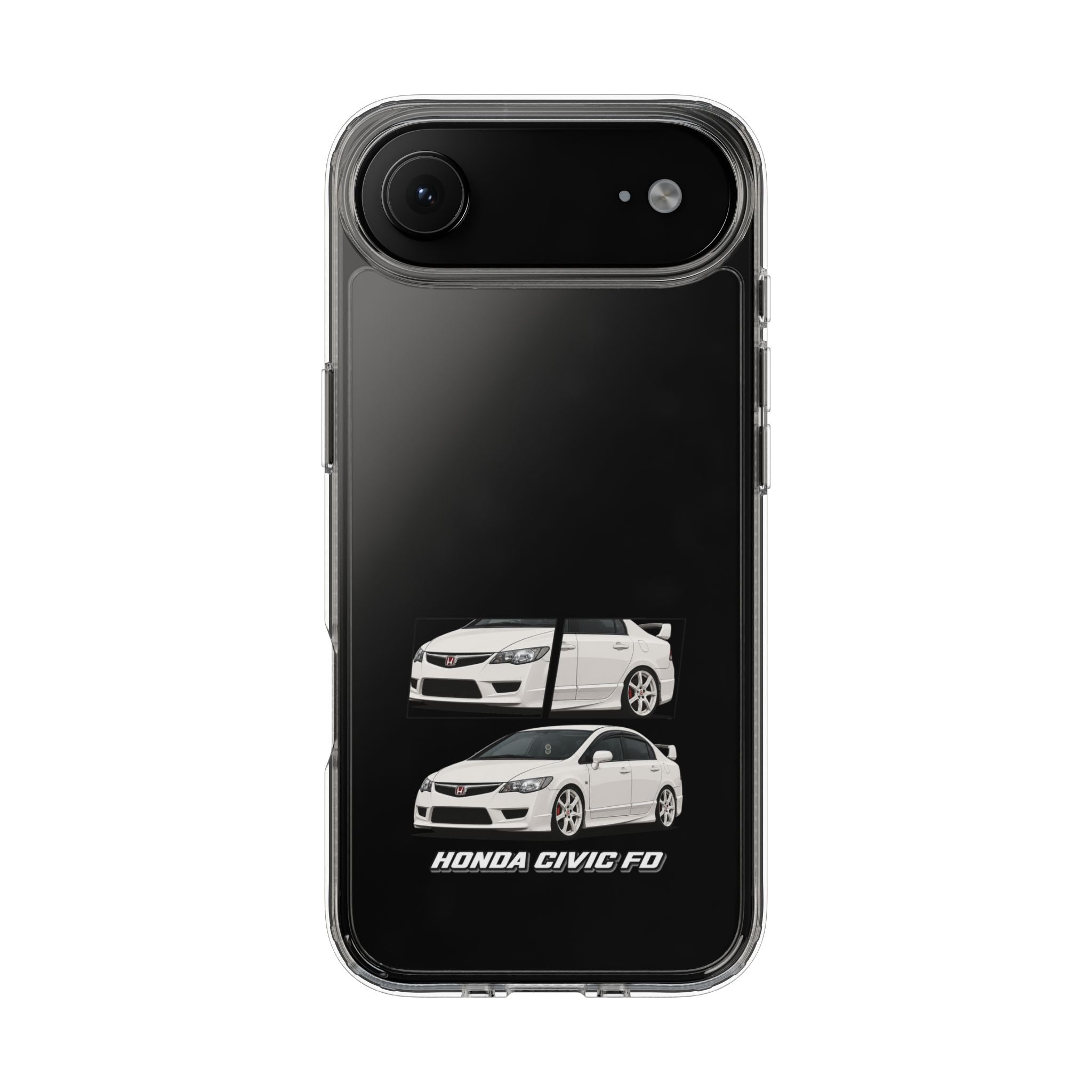 WHITE CIVIC FD PHONE CASES