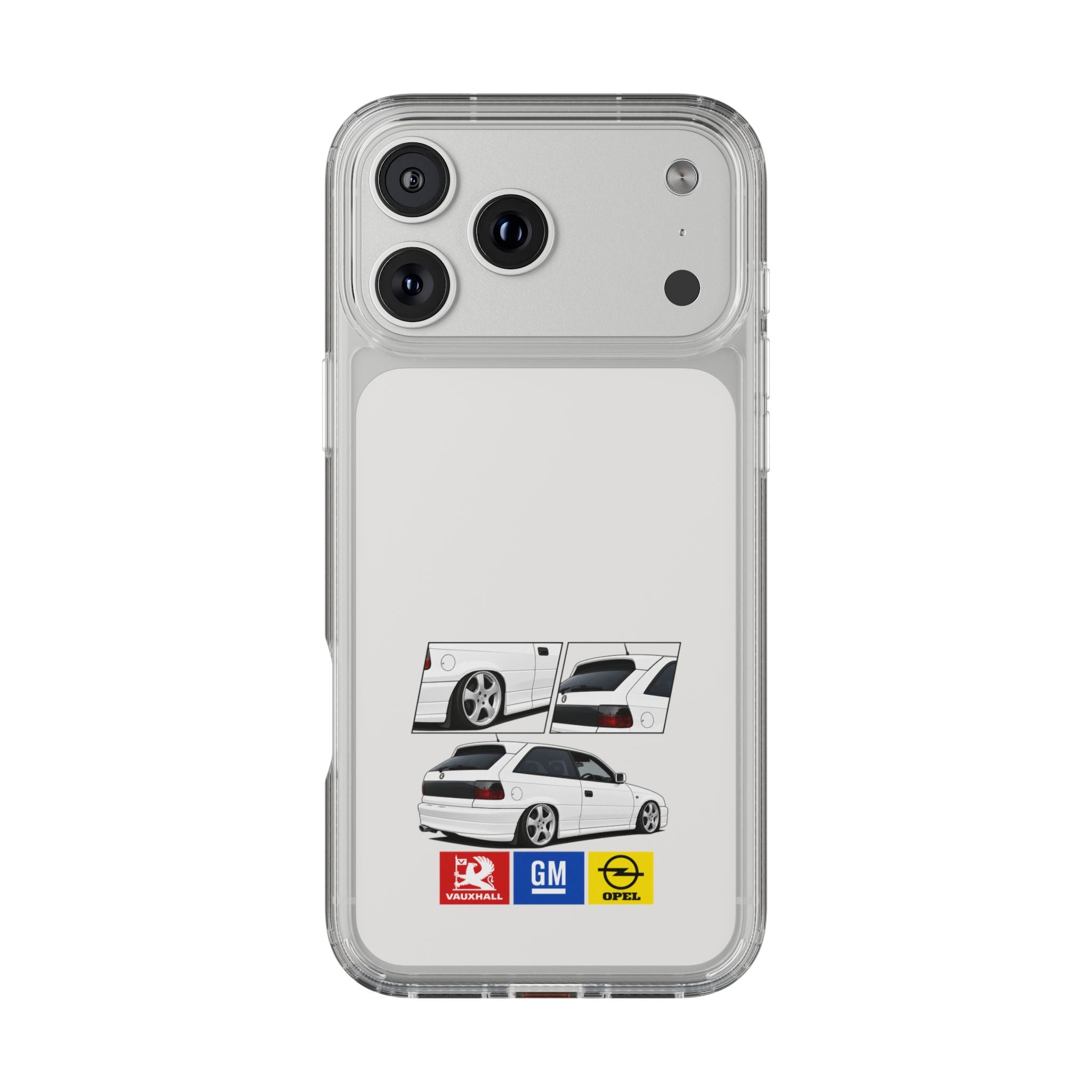 WHITE ASTRA MK3 PHONE CASES
