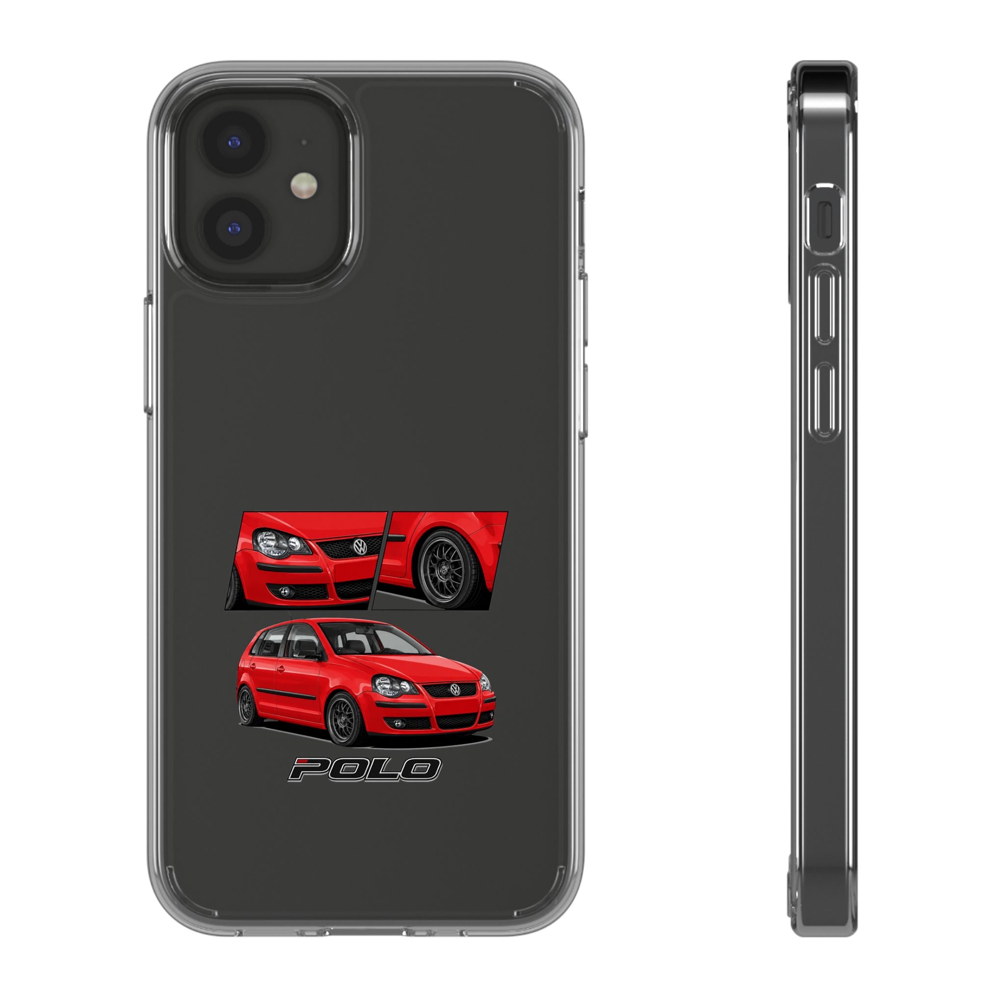 RED VW POLO PHONE CASES