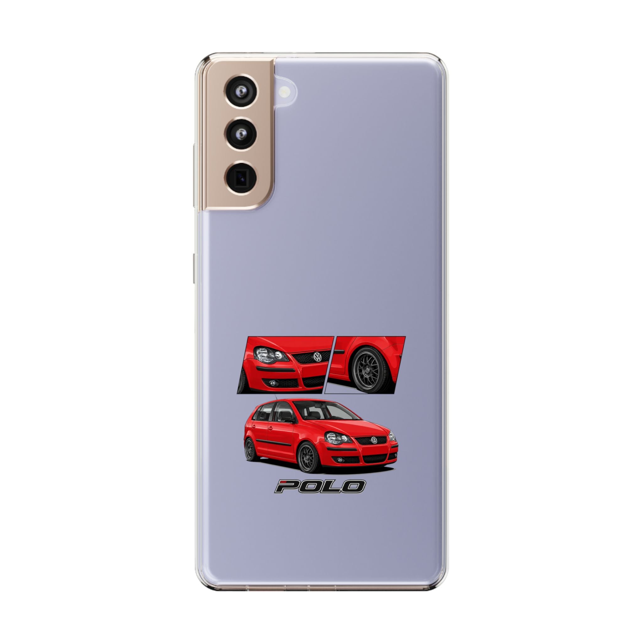 RED VW POLO PHONE CASES