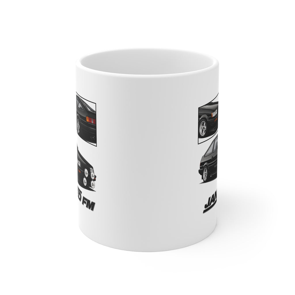 BLACK AE86 TWINCAM MUG