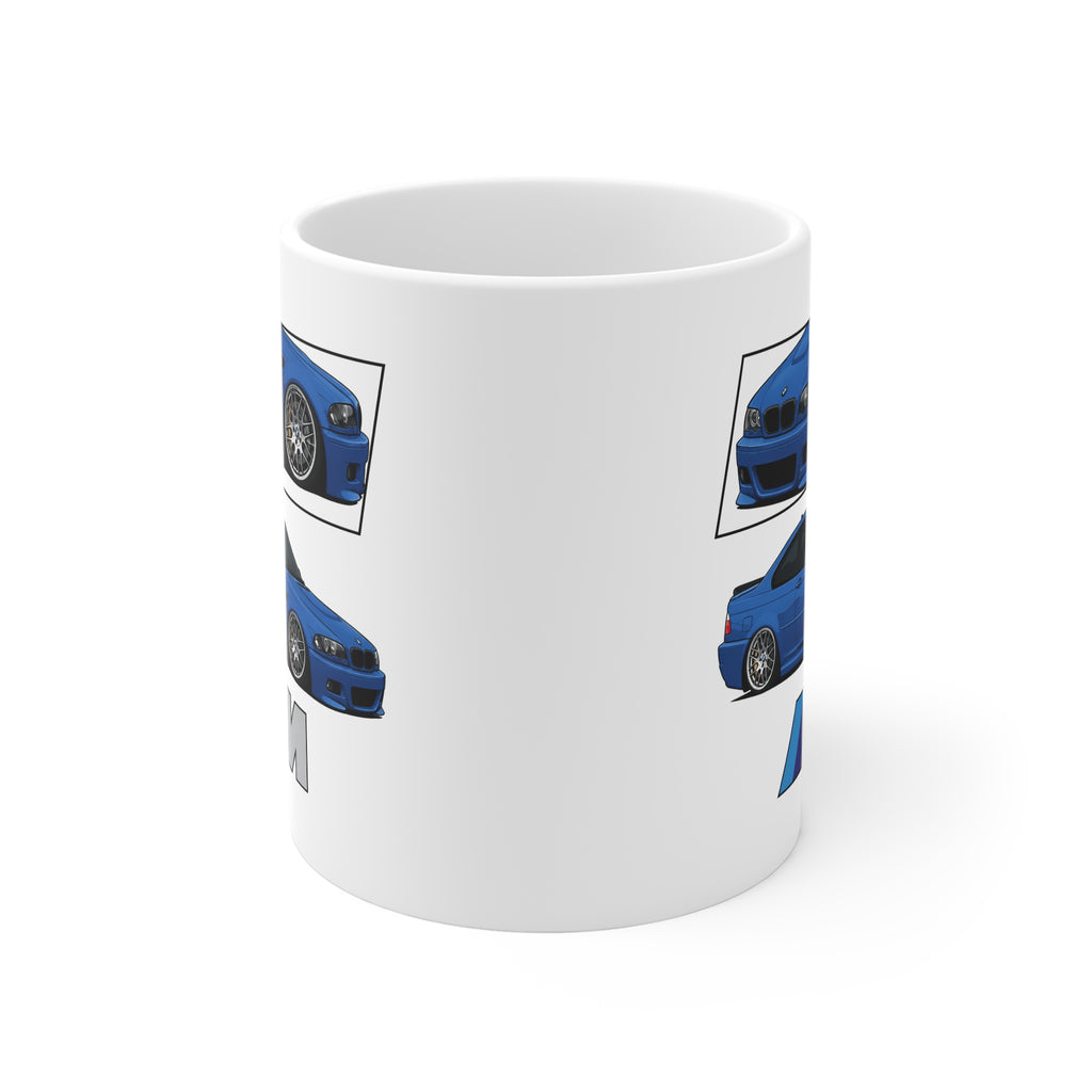 BLUE BMW M3 E46 MUG