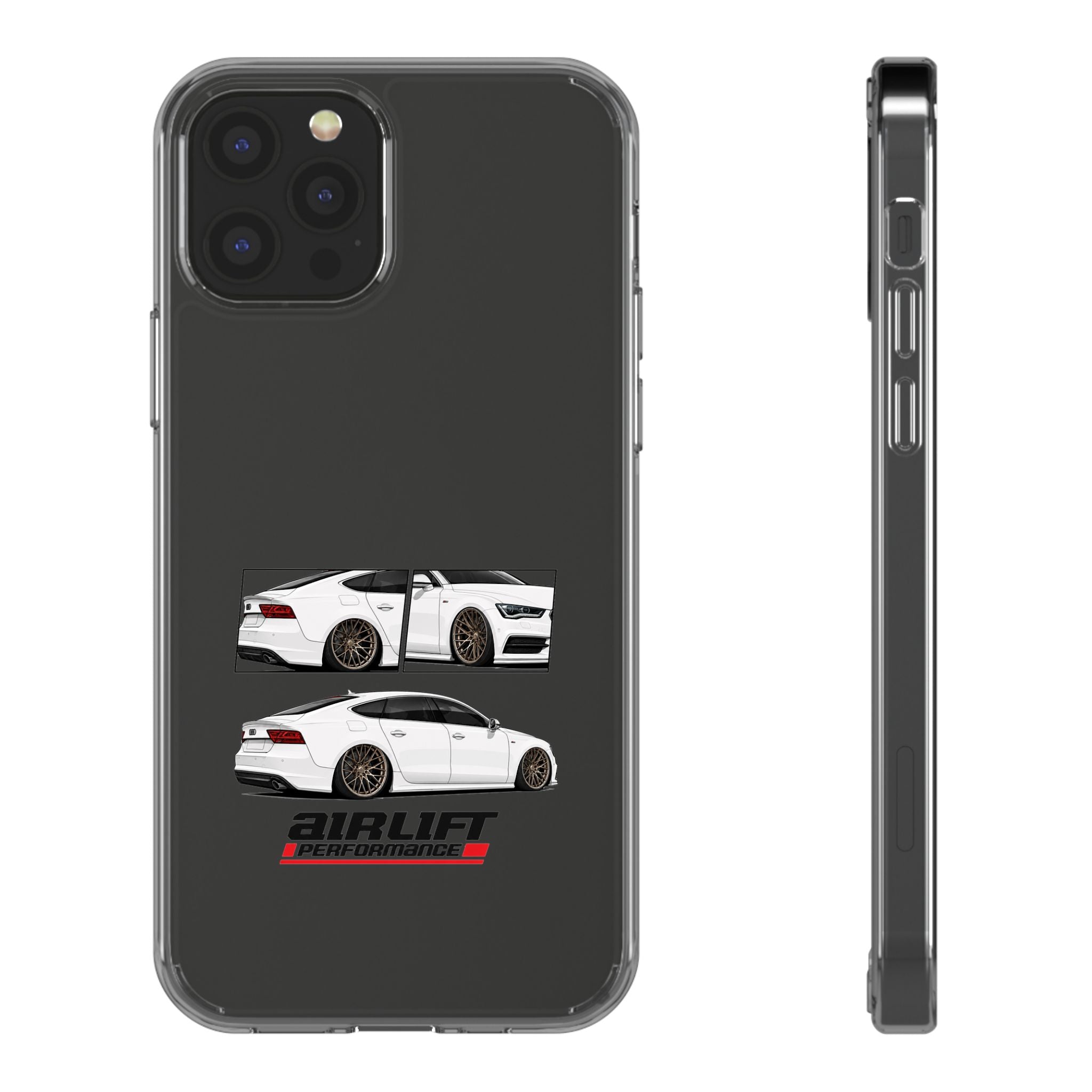 WHITE AUDI A7 PHONE CASES