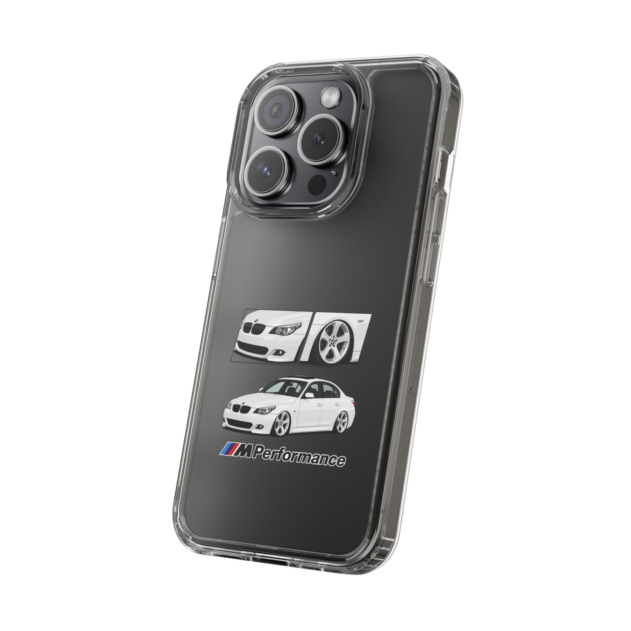 WHITE E60 PHONE CASES