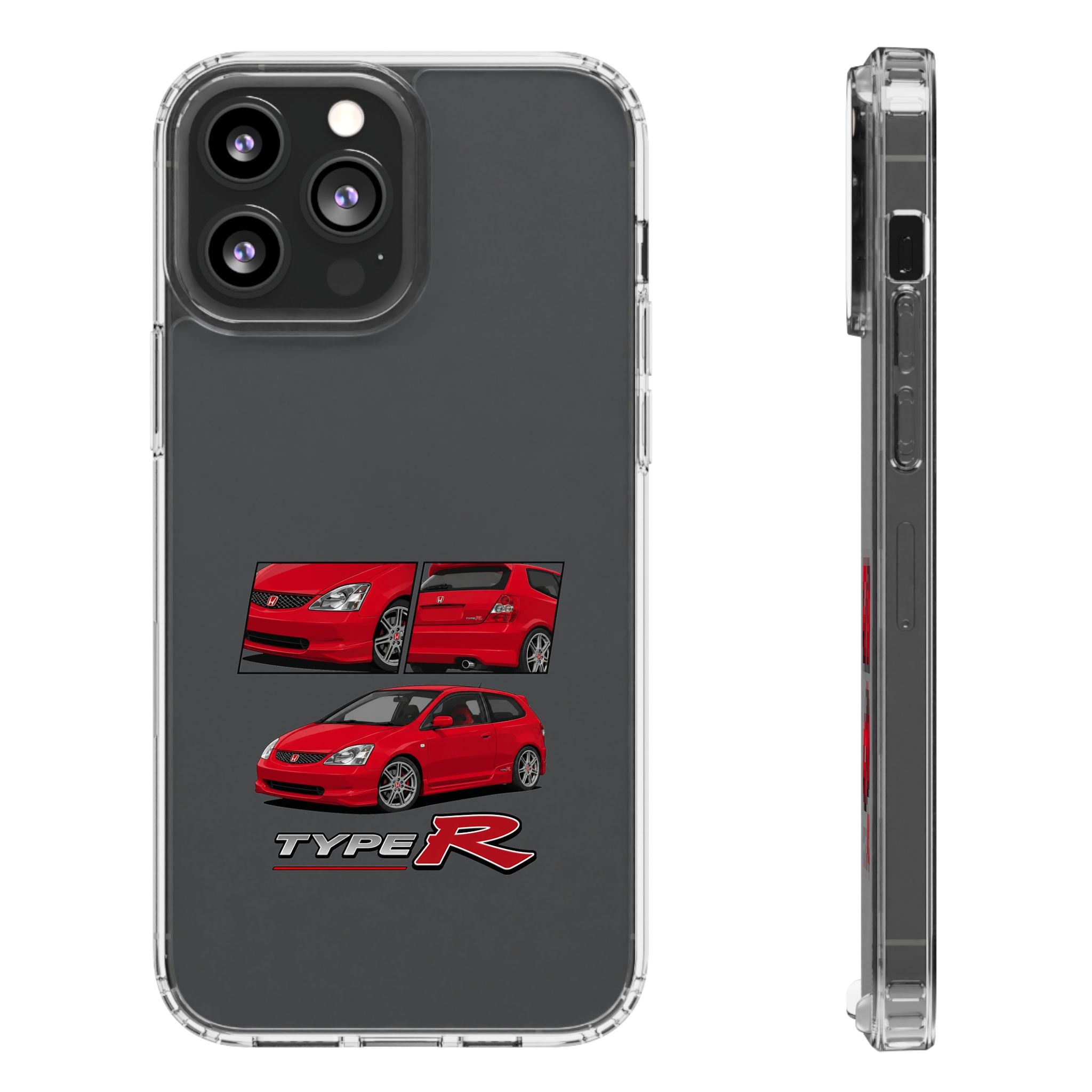 RED CIVIC TYPE R PHONE CASES
