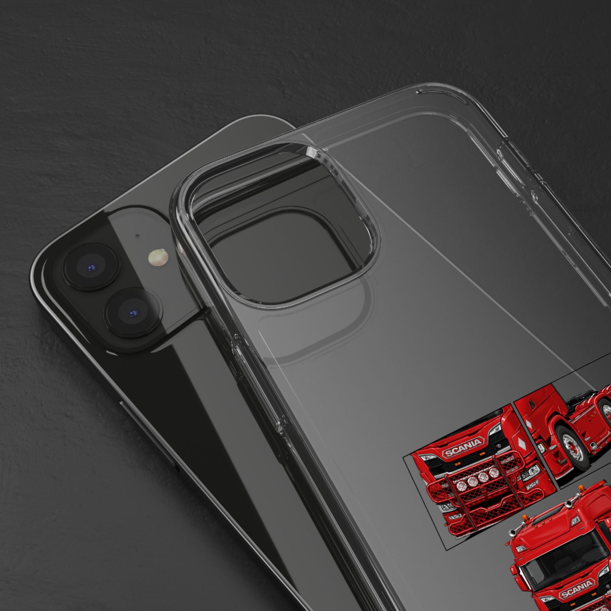 RED SCANIA S-SERIES PHONE CASES