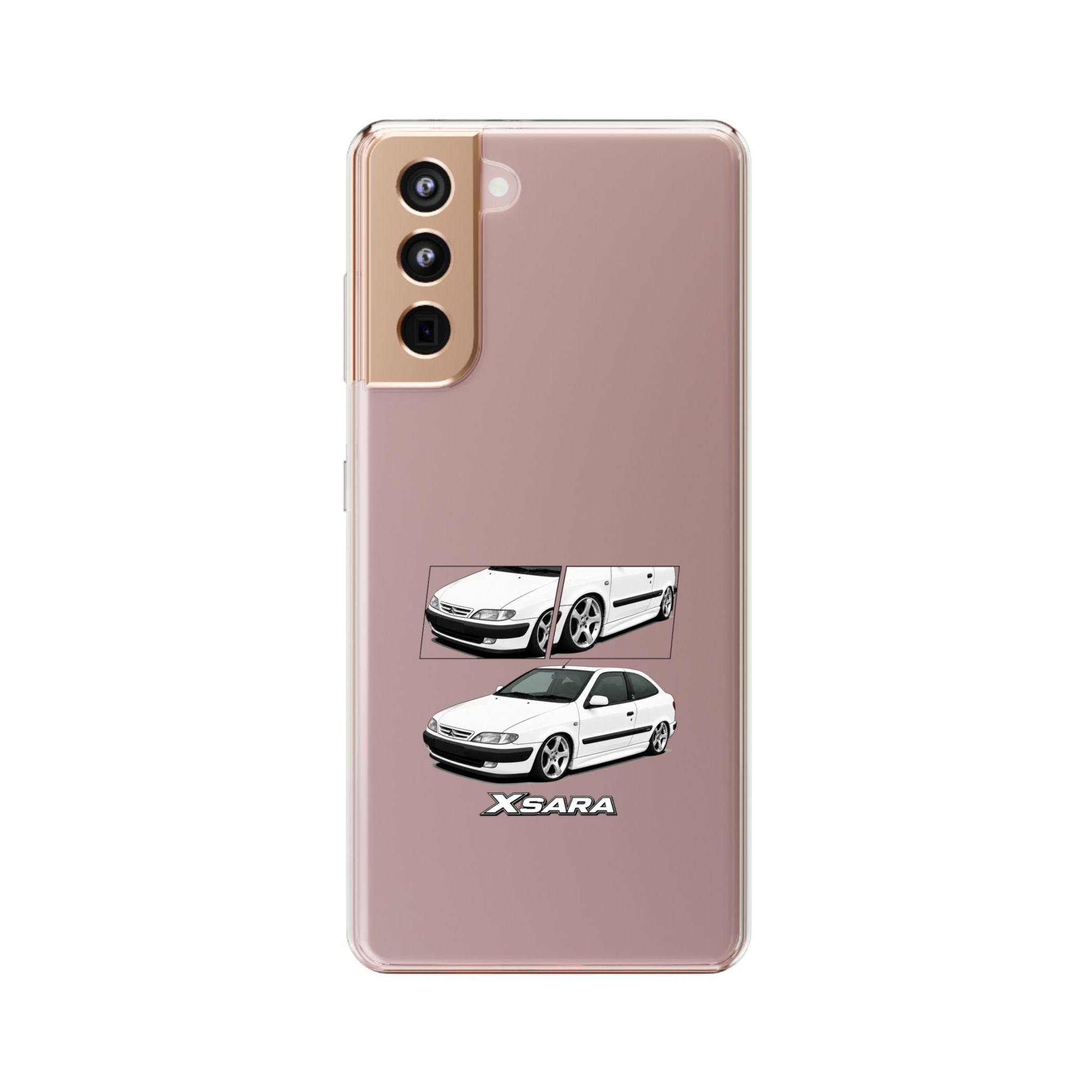 WHITE CITREON XSARA PHONE CASES