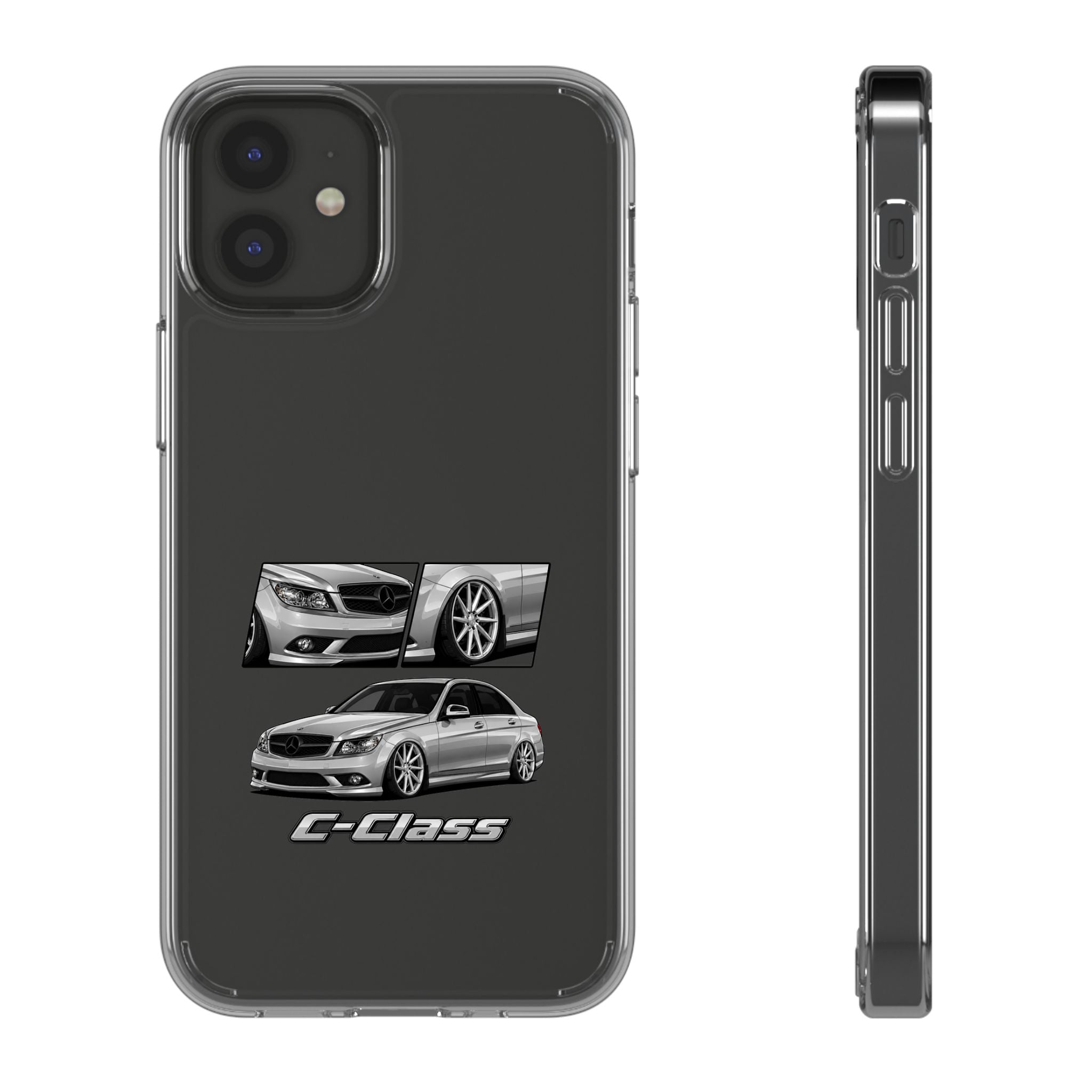 SILVER C-CLASS PHONE CASES