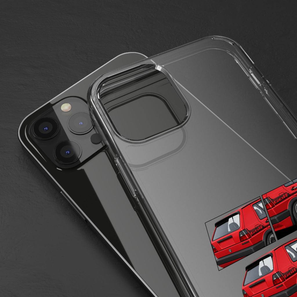 RED MK2 GOLF PHONE CASES
