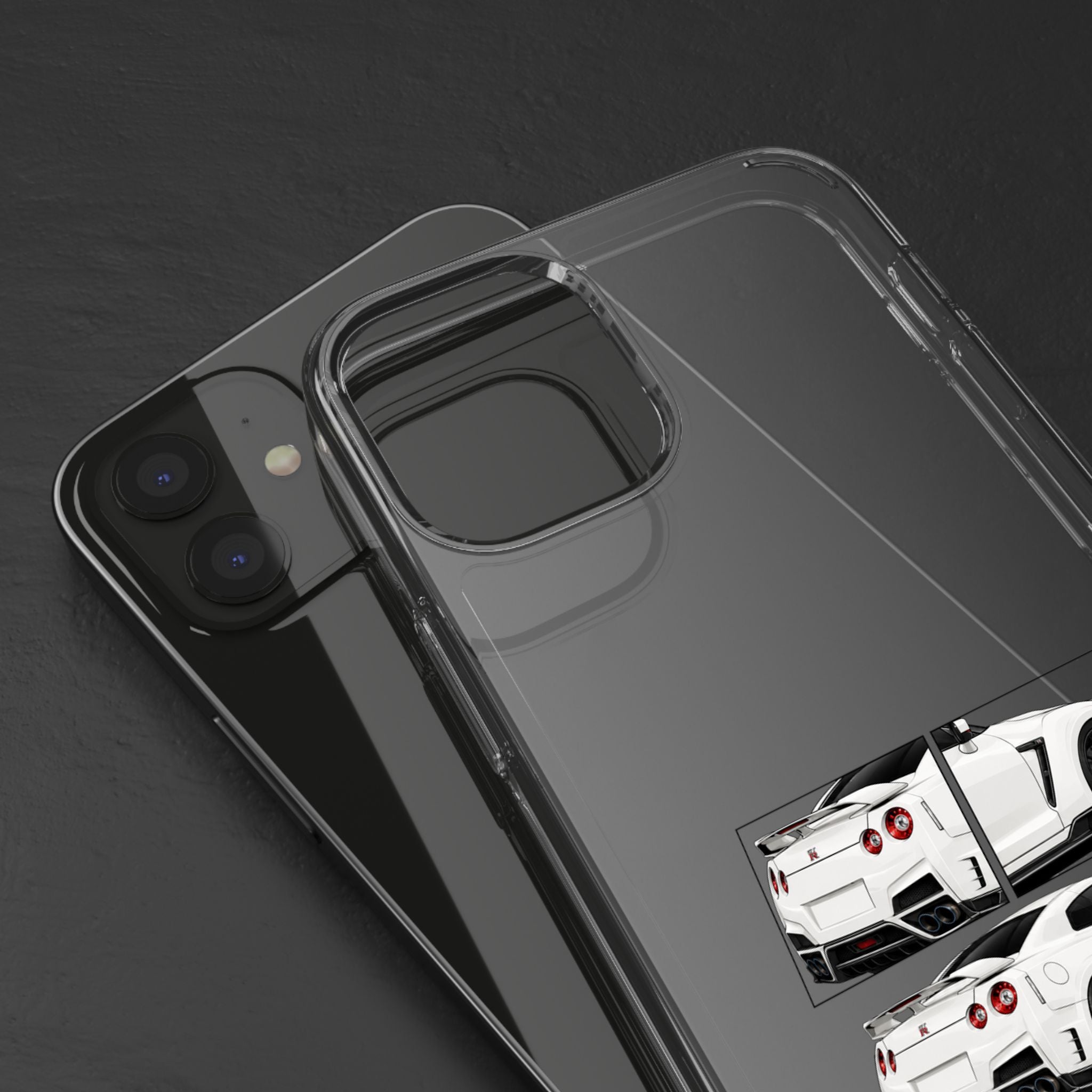 WHITE NISSAN GTR PHONE CASES