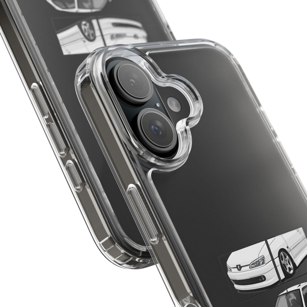 WHITE DTURBO PHONE CASES