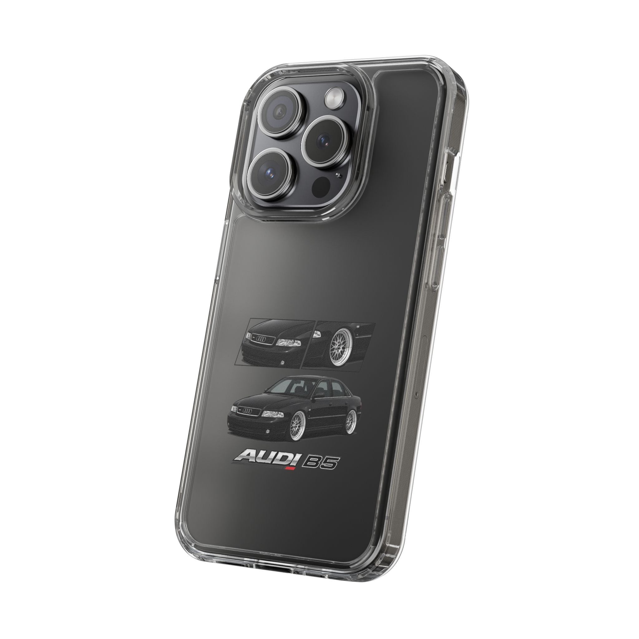 BLACK B5 AUDI A4 PHONE CASES