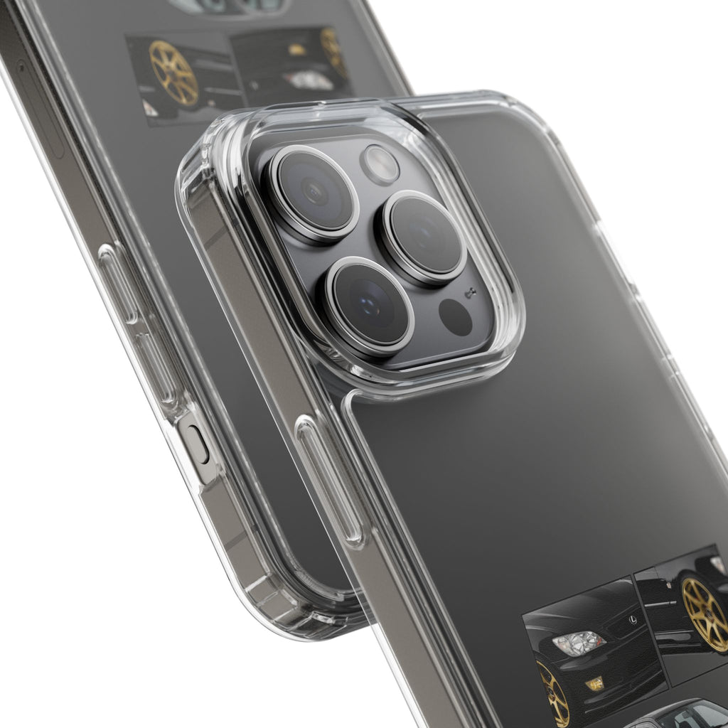 BLACK LEXUS IS200 PHONE CASES