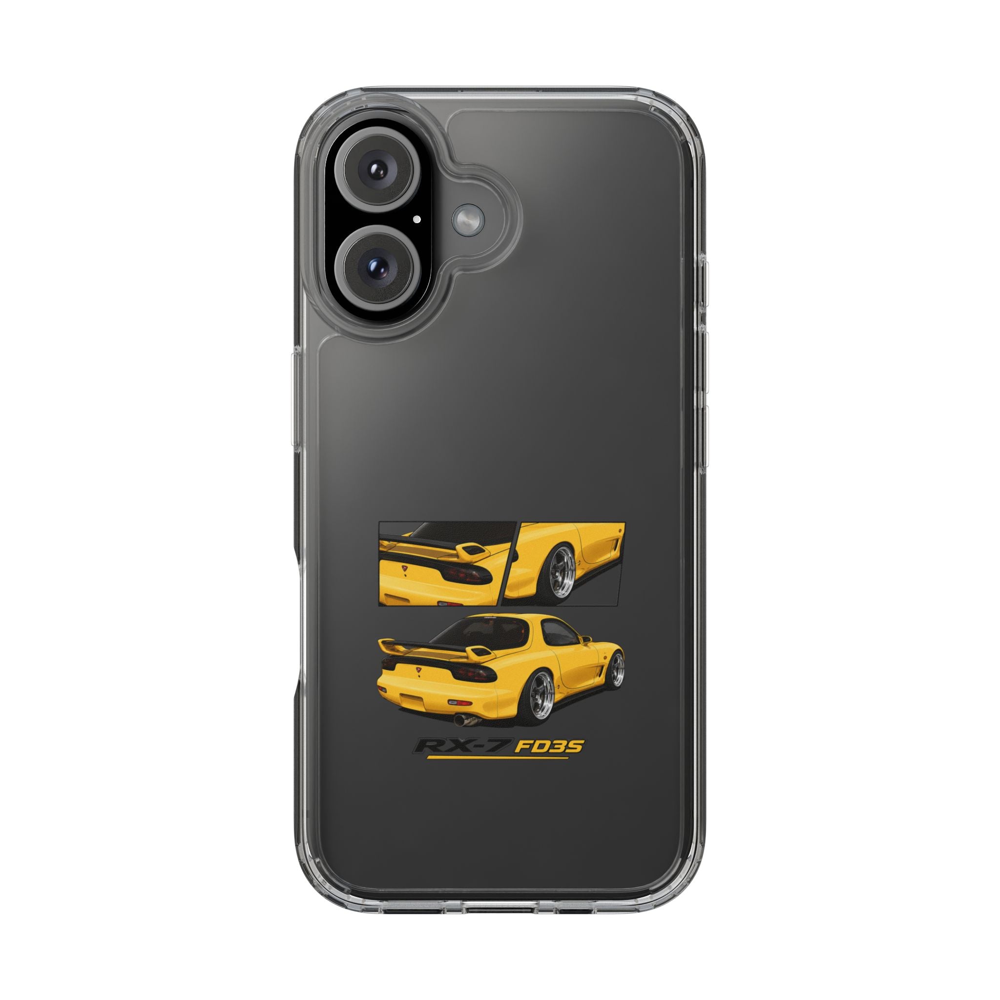 YELLOW MAZDA RX7 PHONE CASES