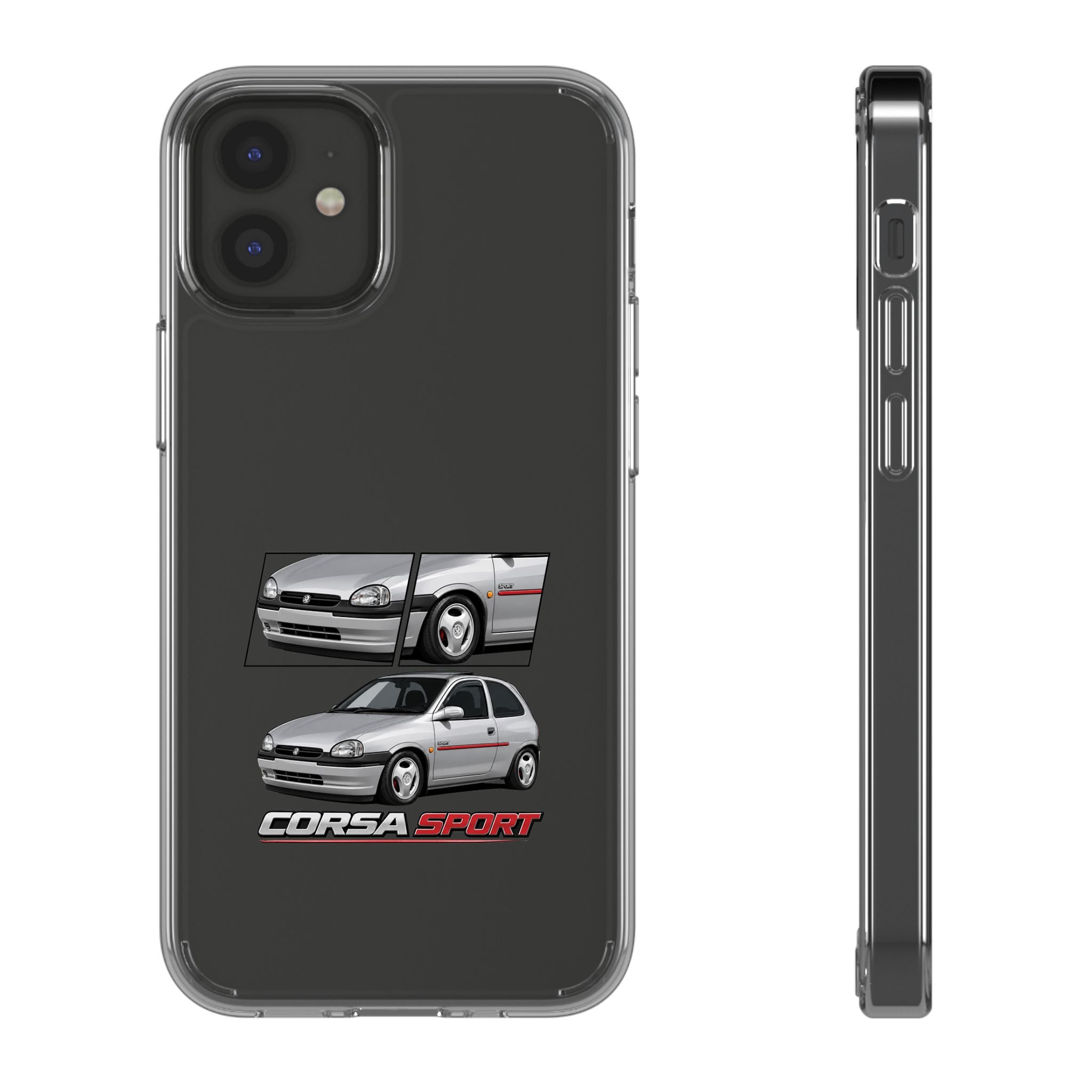 SILVER CORSA B PHONE CASES