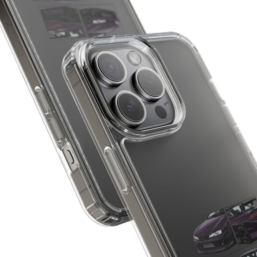 PURPLE NISSAN S14 PHONE CASES