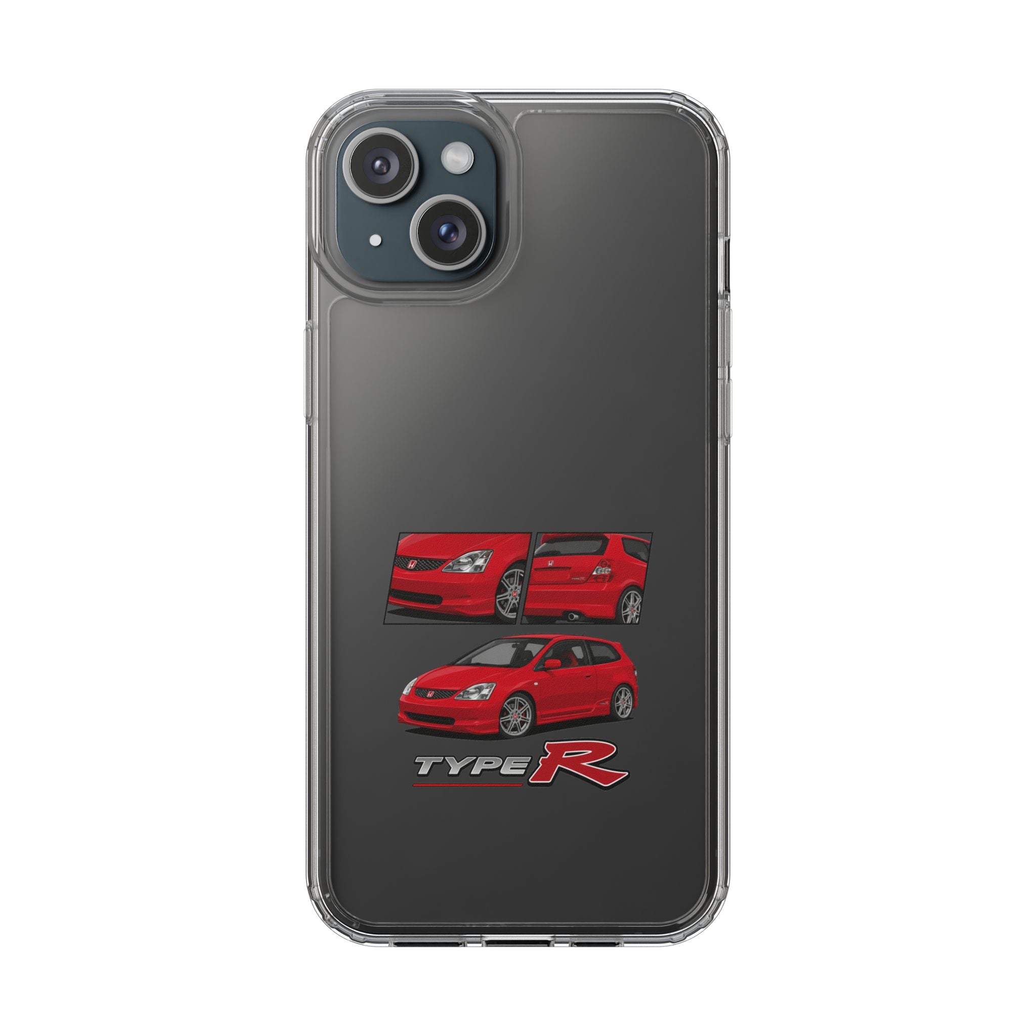 RED CIVIC TYPE R PHONE CASES
