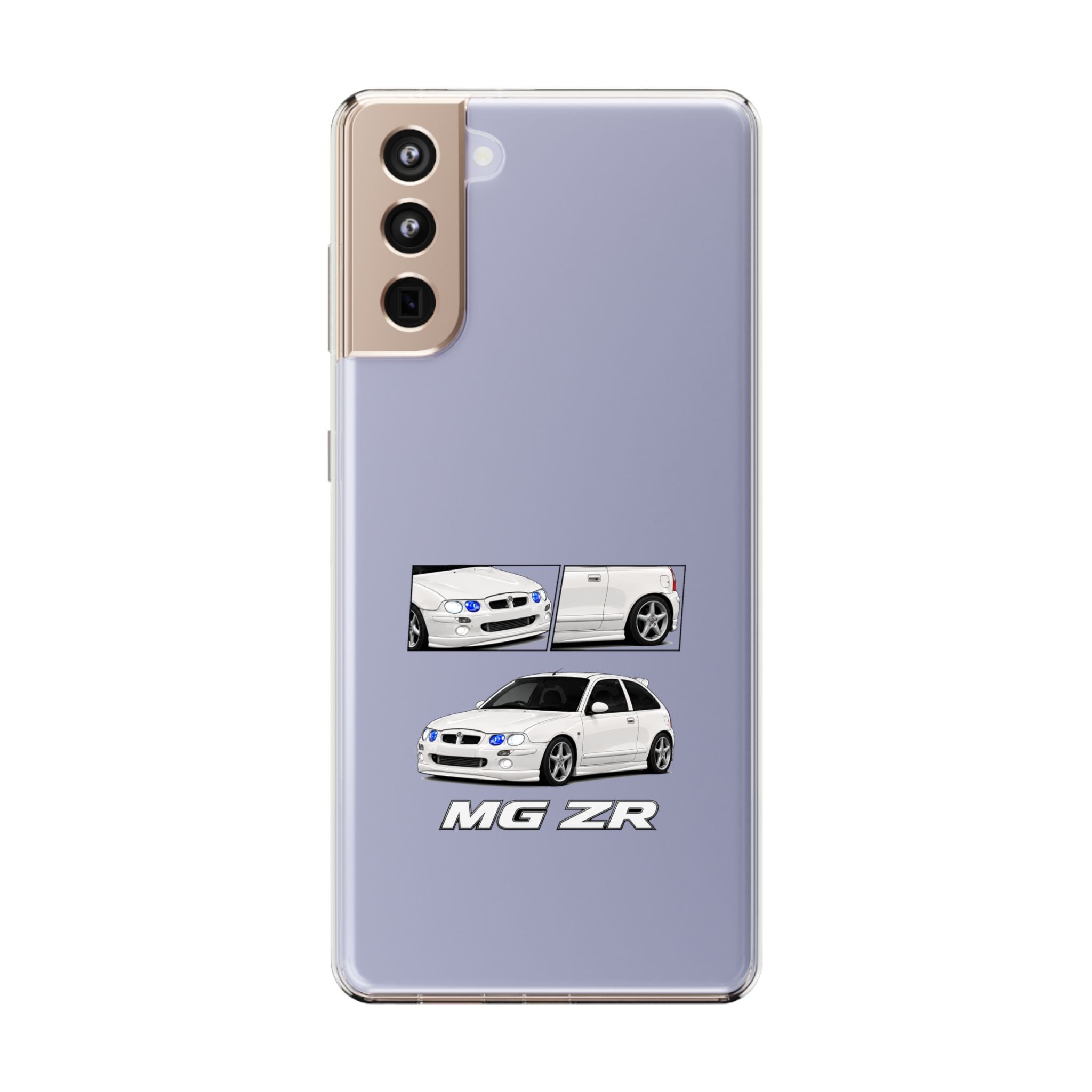 WHITE MG ZR PHONE CASES