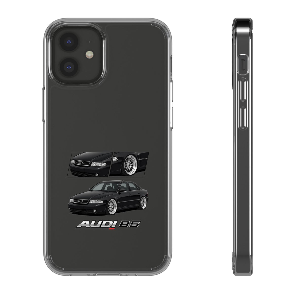 BLACK B5 AUDI A4 PHONE CASES