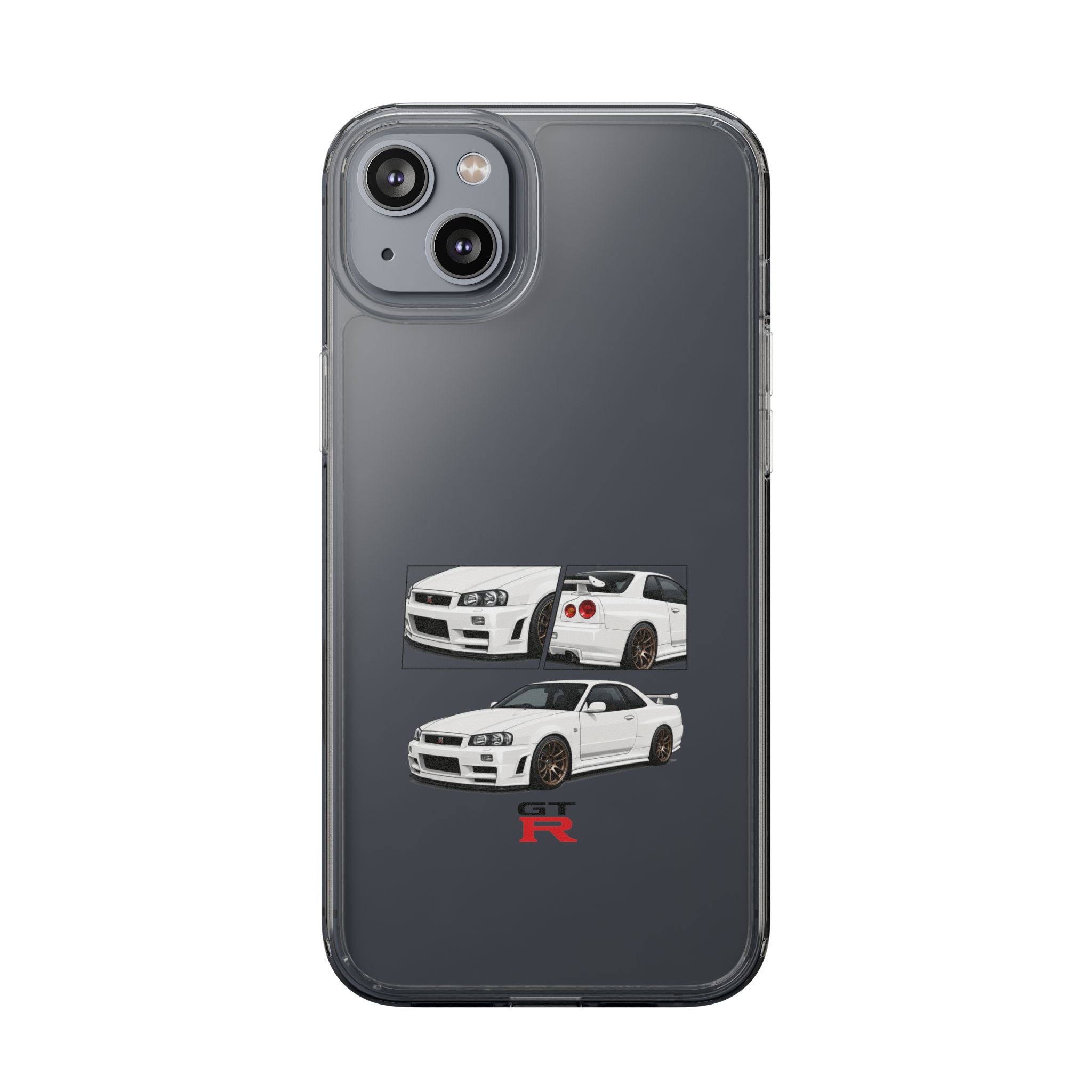 WHITE R34 GTR PHONE CASES