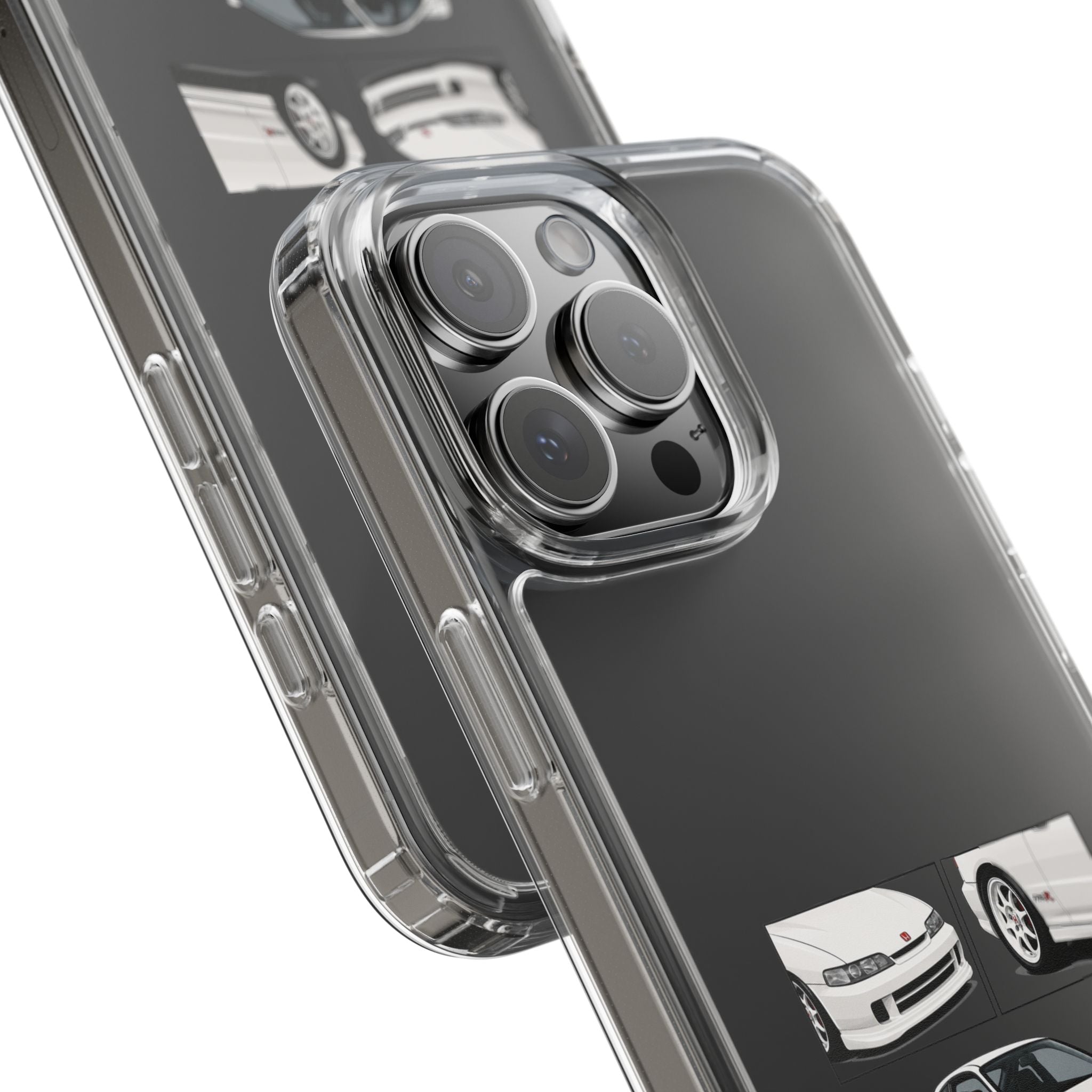 WHITE INTEGRA TYPE R PHONE CASES