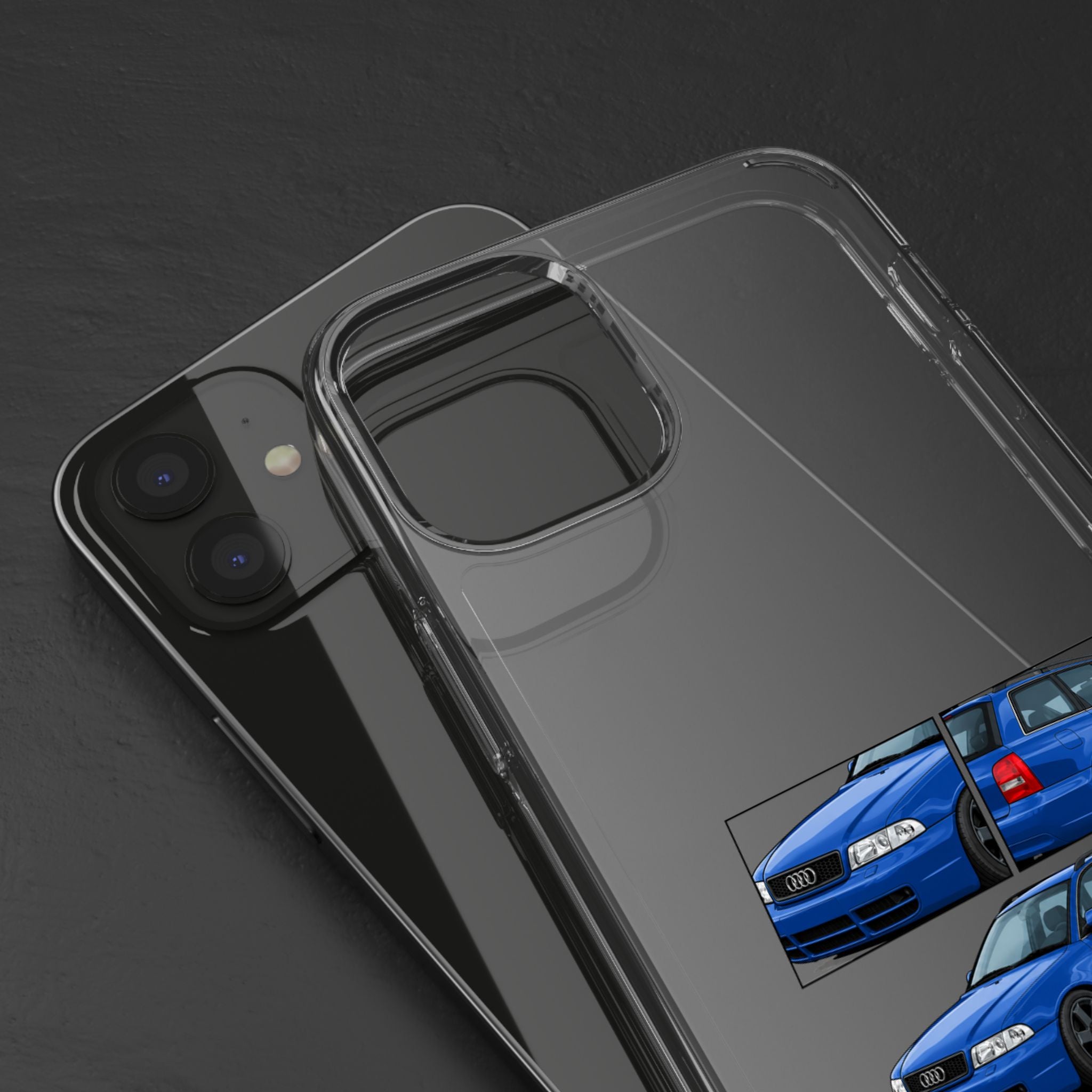 BLUE AUDI A4 B5 AVANT PHONE CASE