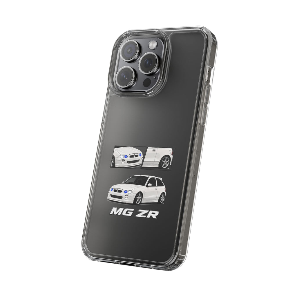 WHITE MG ZR PHONE CASES