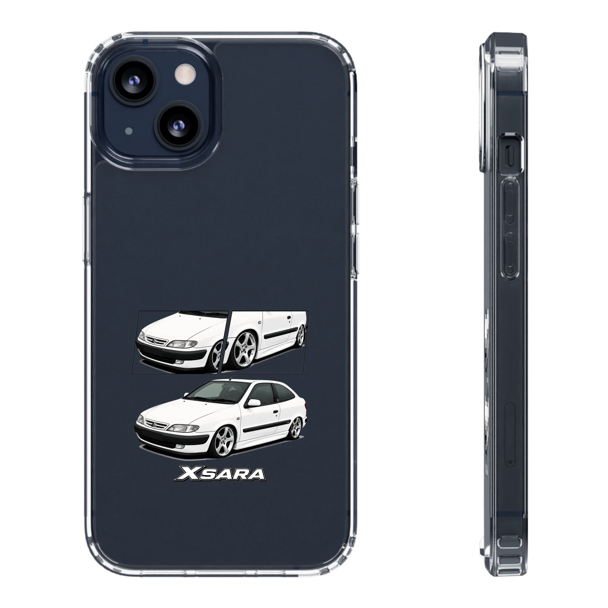 WHITE CITREON XSARA PHONE CASES