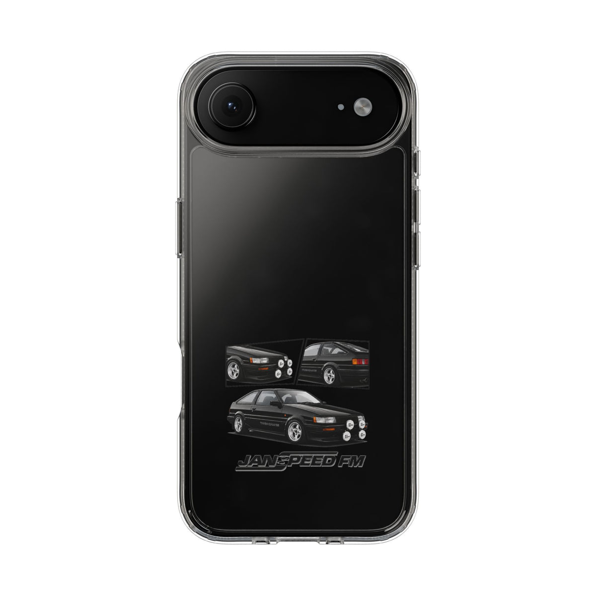 BLACK AE86 TWINCAM PHONE CASES