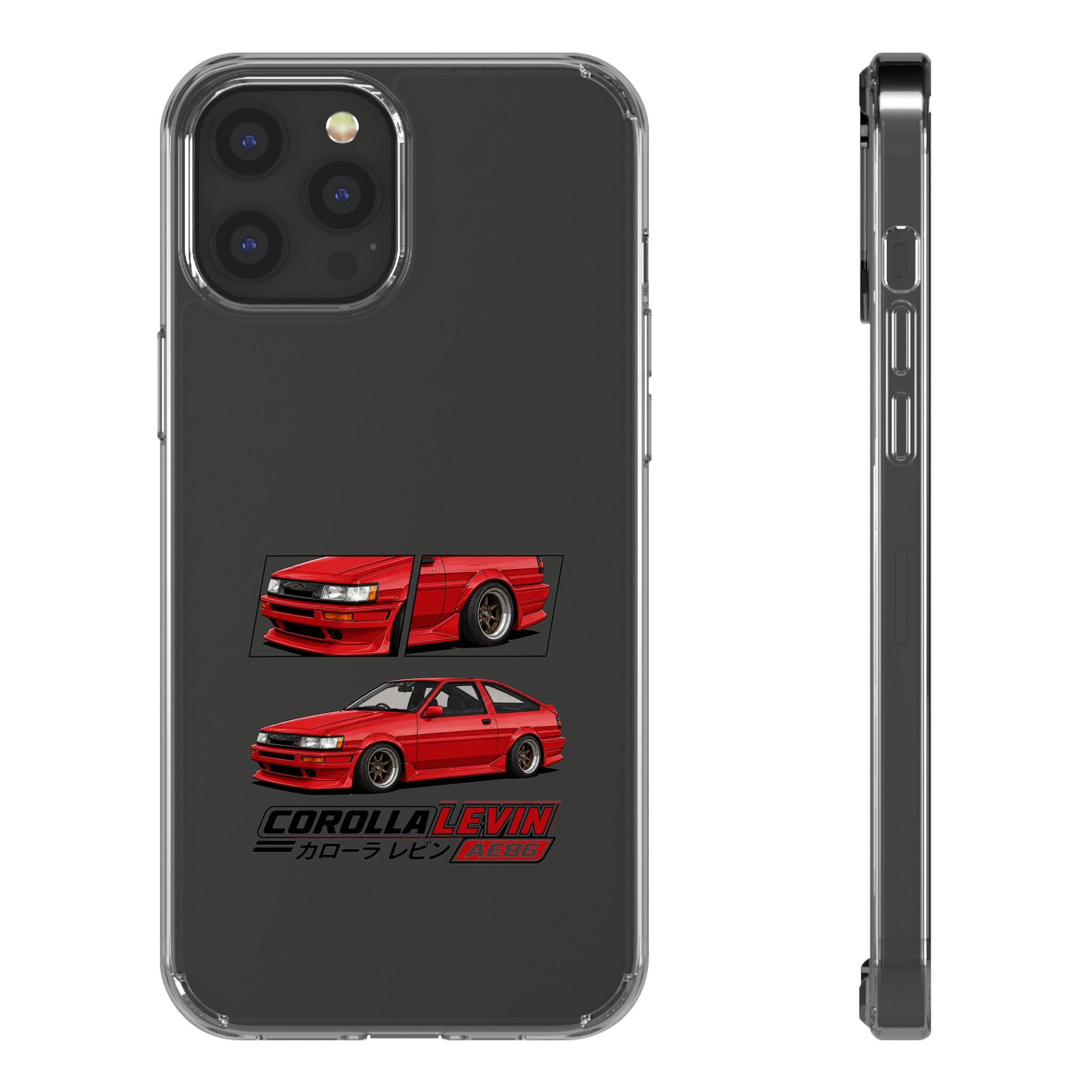 RED AE86 LEVIN PHONE CASES