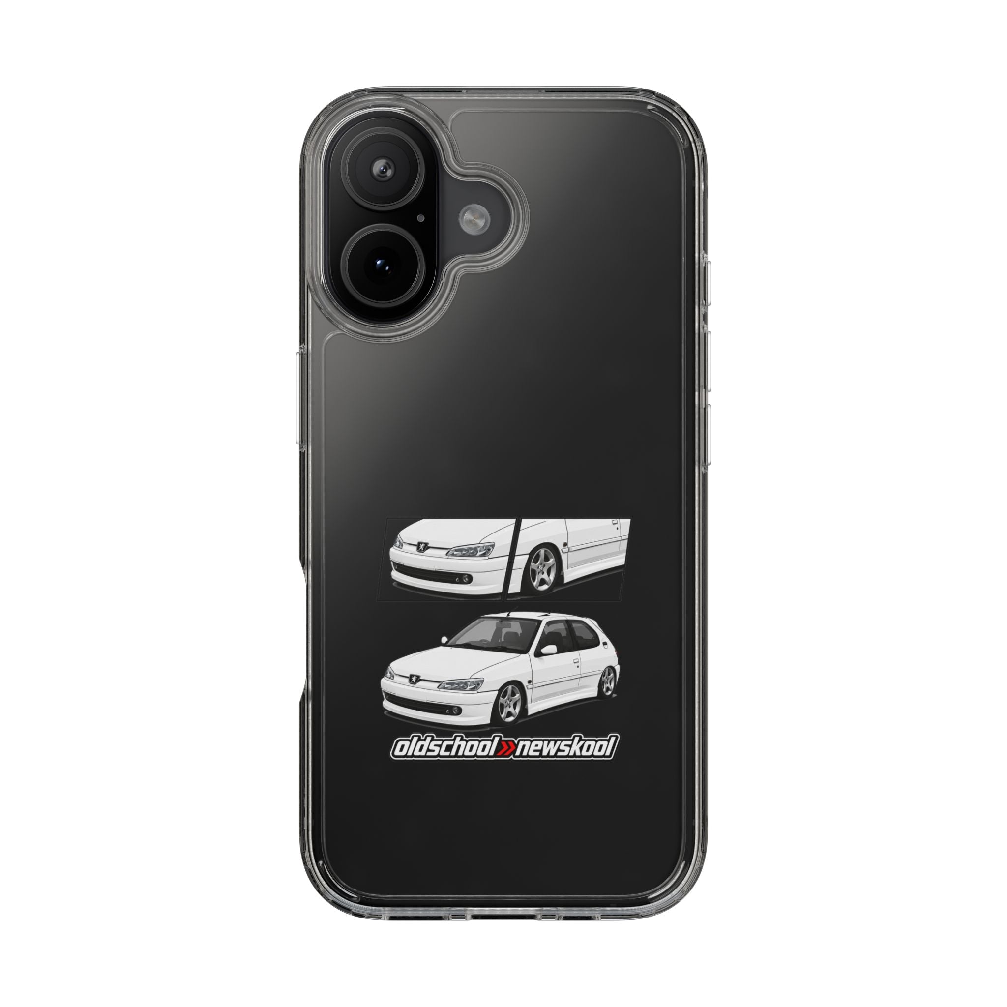 WHITE DTURBO PHONE CASES