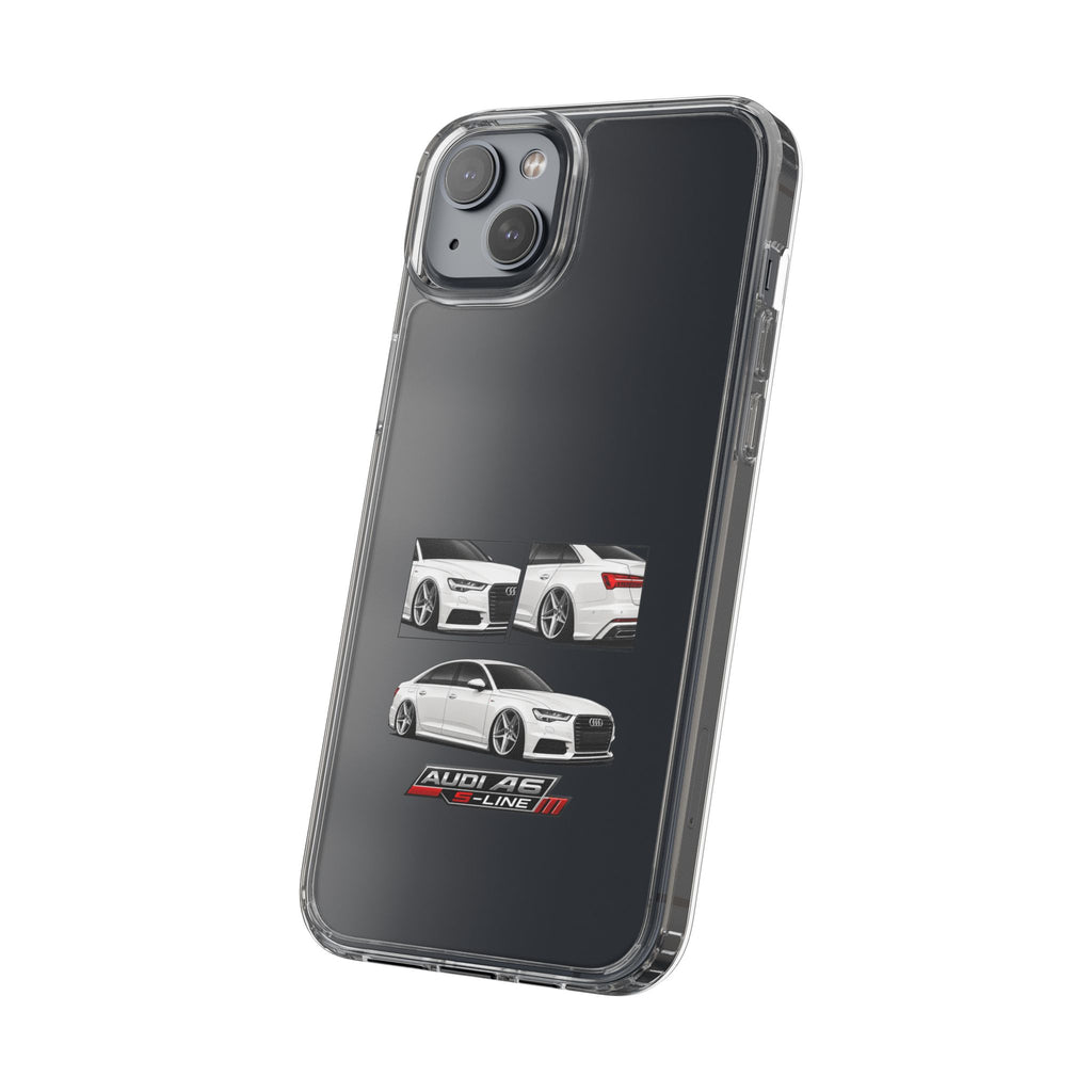 WHITE AUDI A6 PHONE CASES