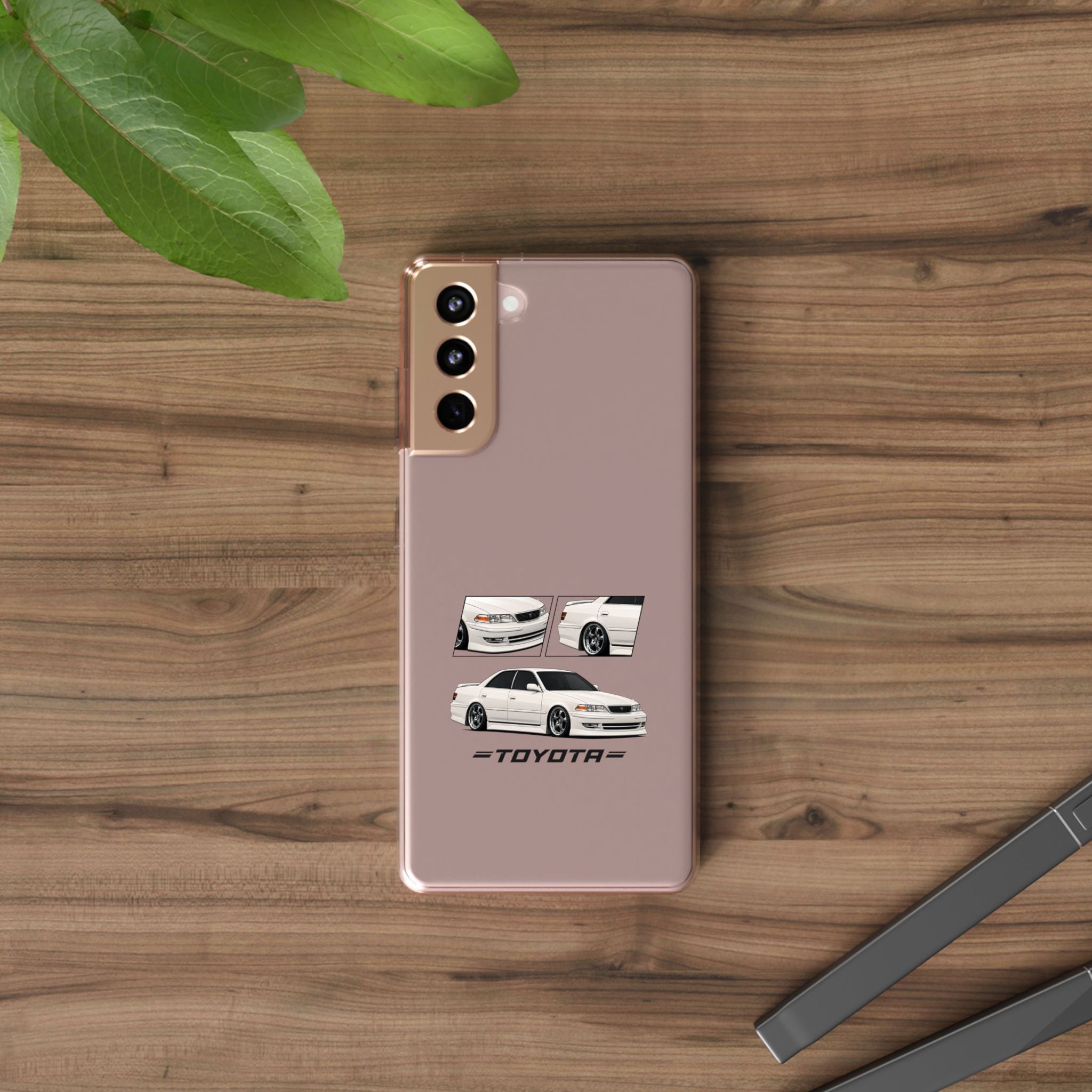 WHITE TOYOTA JZX100 MK2 PHONE CASES