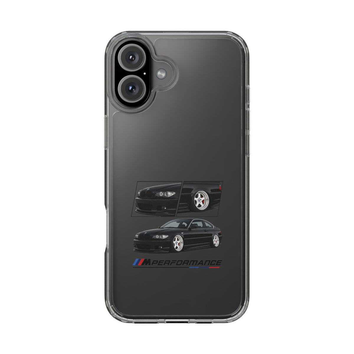 BLACK BMW E46 PHONE CASES