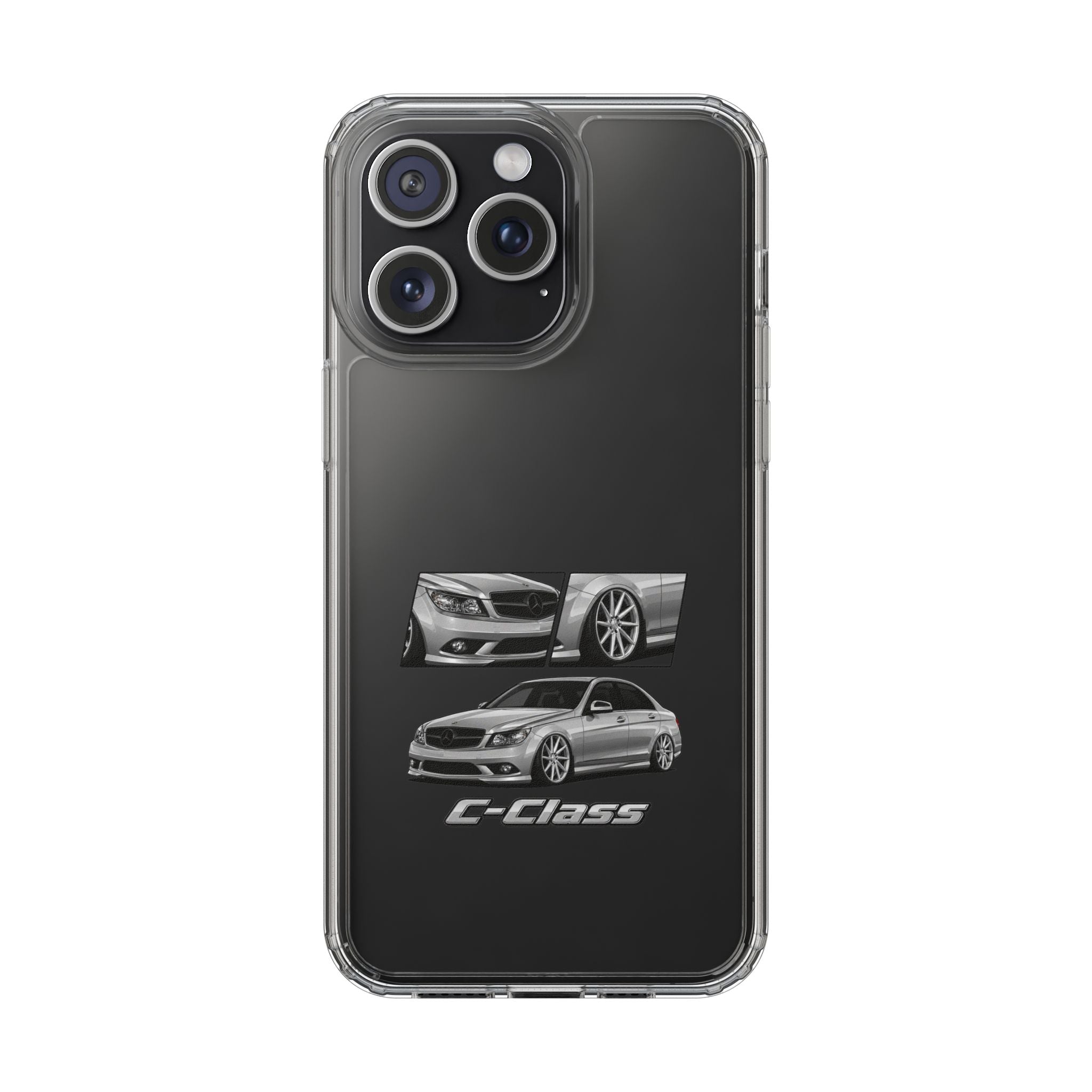 SILVER C-CLASS PHONE CASES