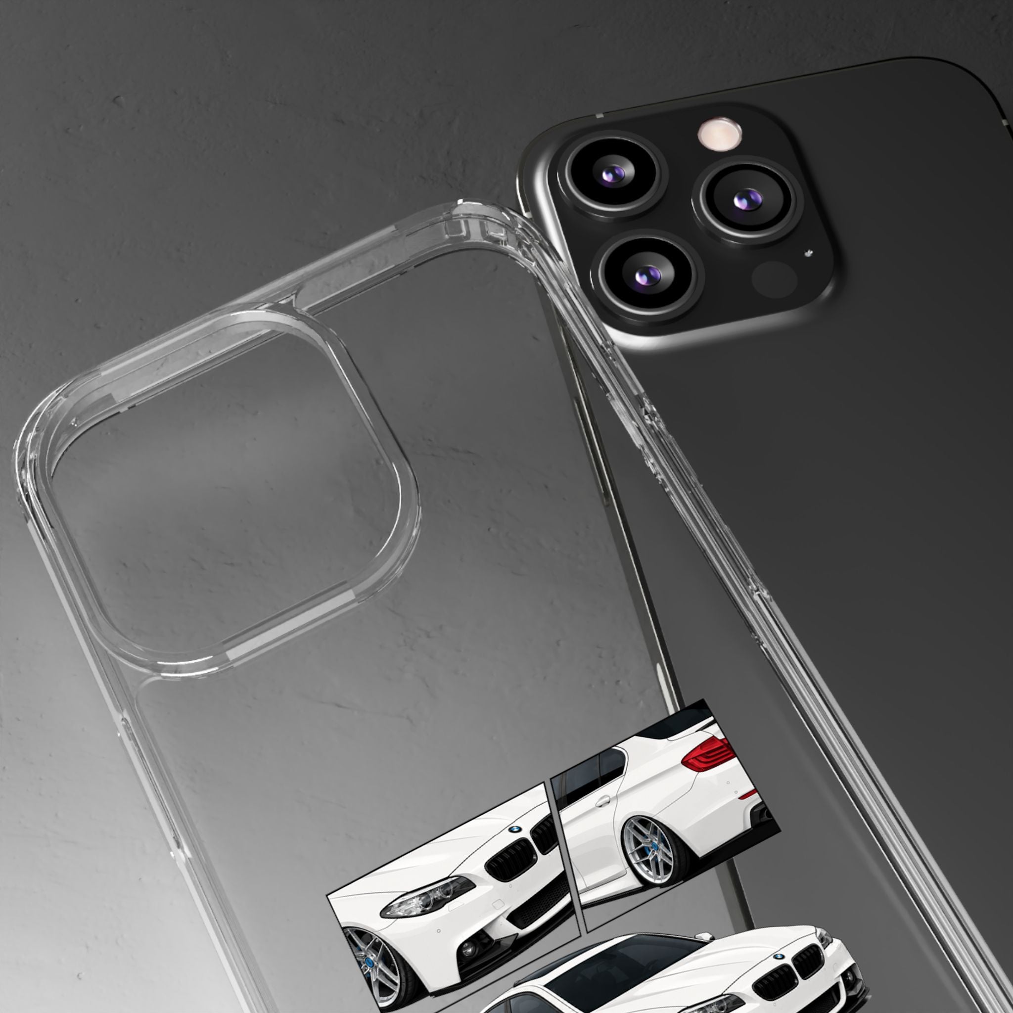 WHITE BMW F10 PHONE CASES