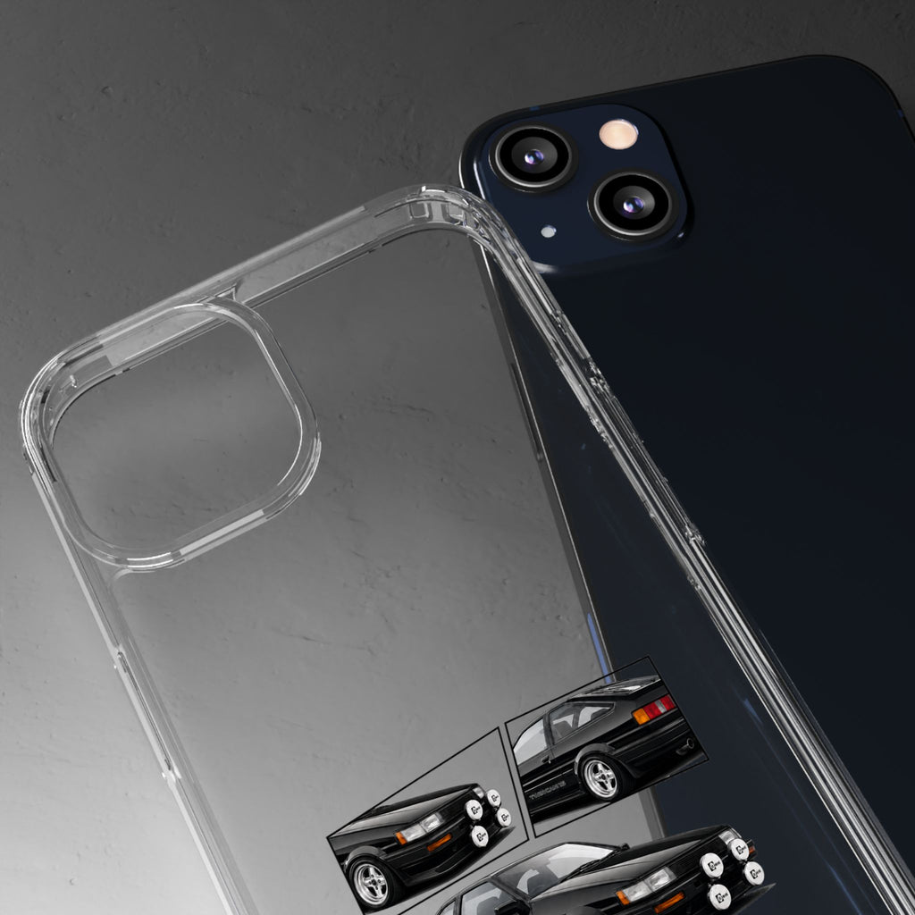 BLACK AE86 TWINCAM PHONE CASES