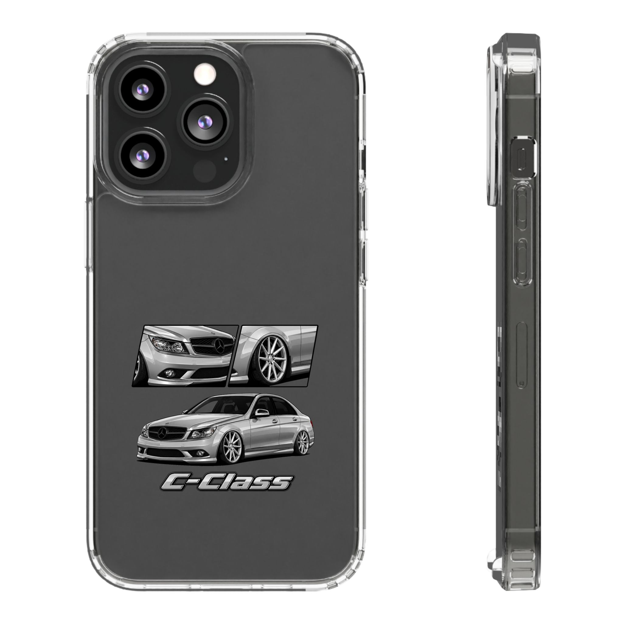 SILVER C-CLASS PHONE CASES