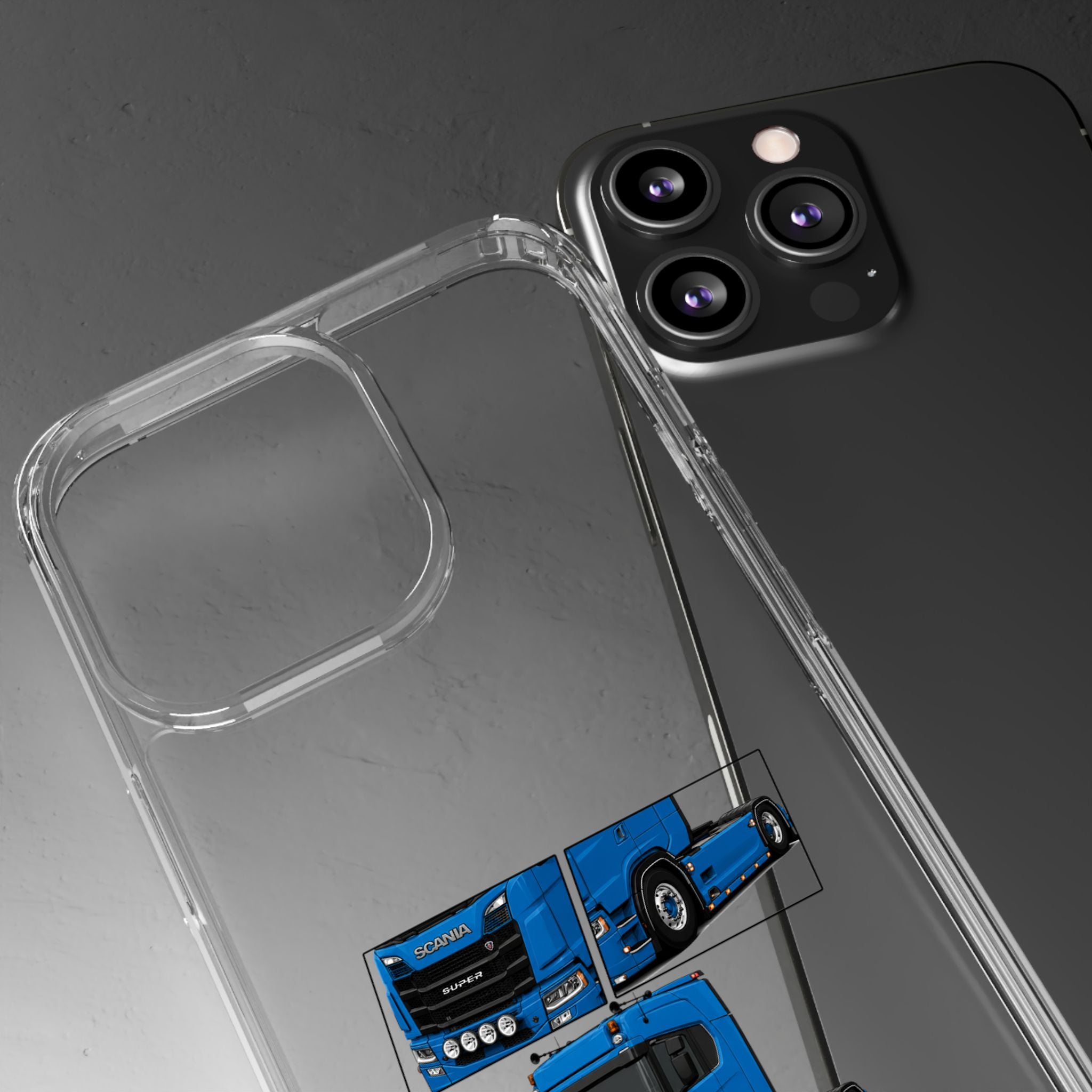 BLUE SCANIA SUPER PHONE CASES