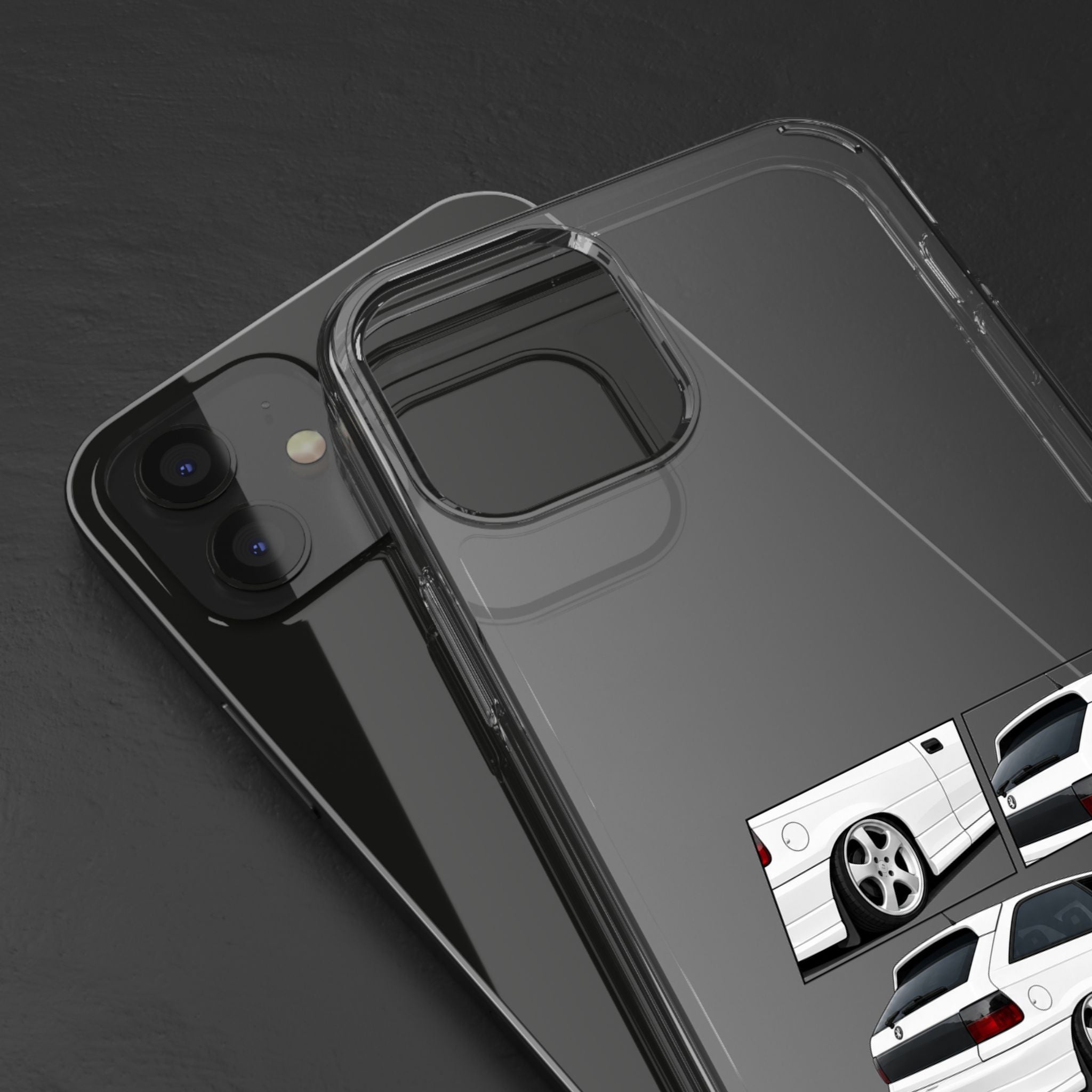 WHITE ASTRA MK3 PHONE CASES