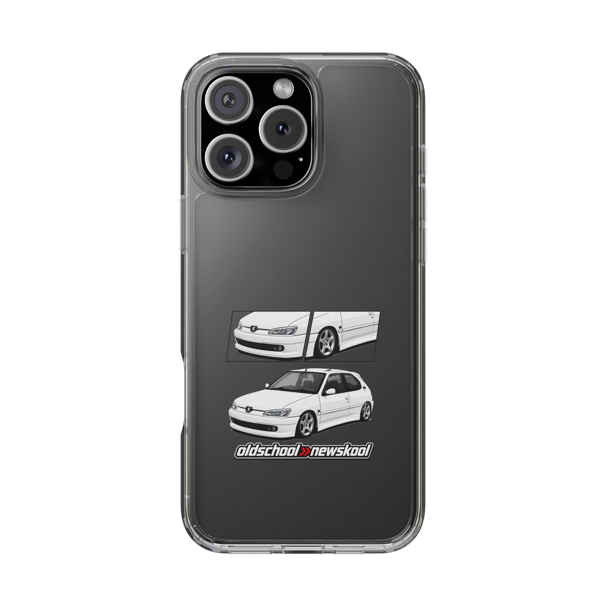 WHITE DTURBO PHONE CASES