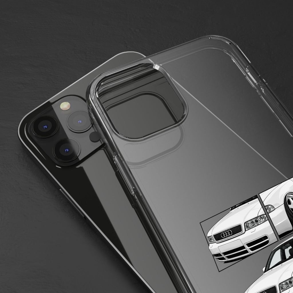 WHITE AUDI A4 B5 PHONE CASES