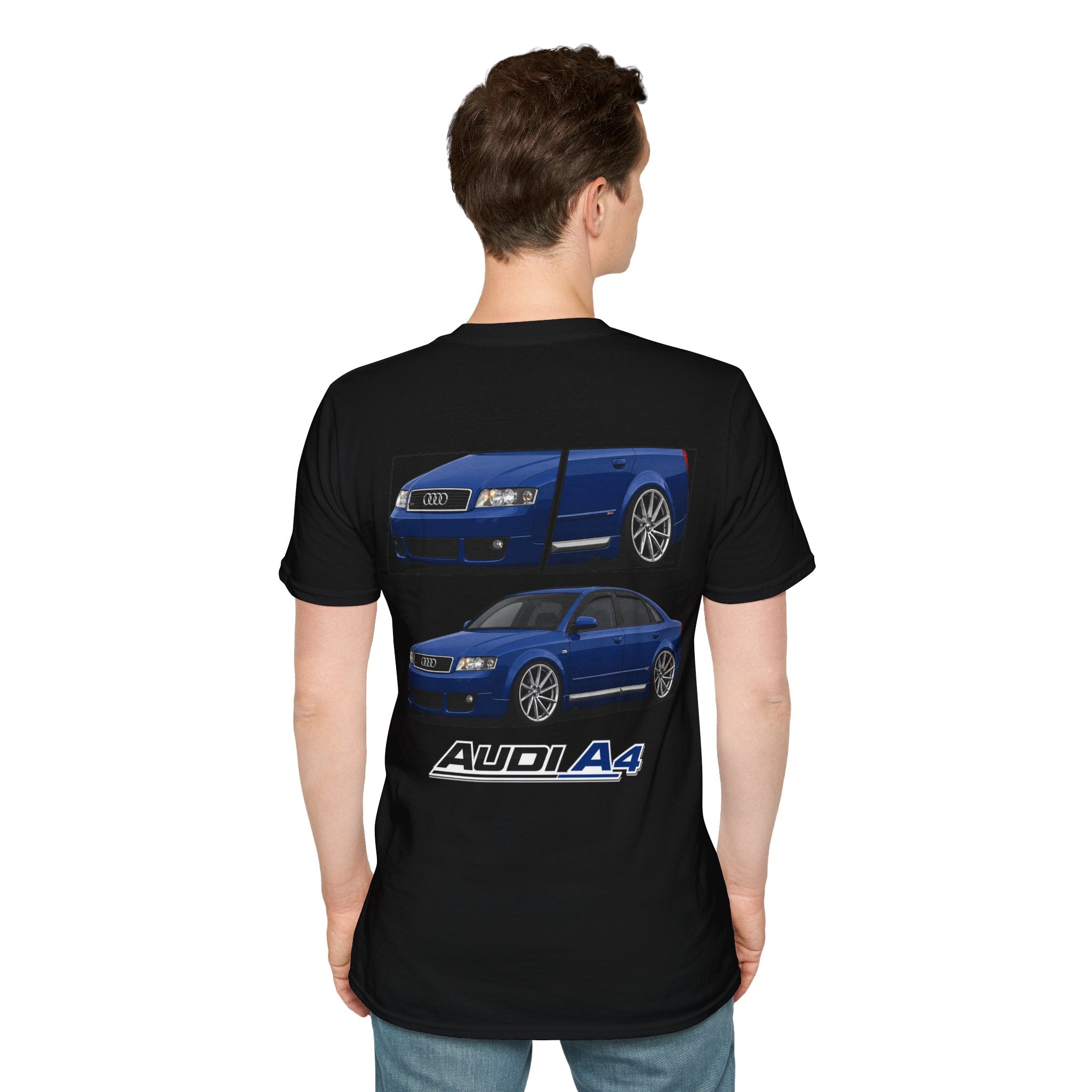 BLUE AUDI A4 T-SHIRT