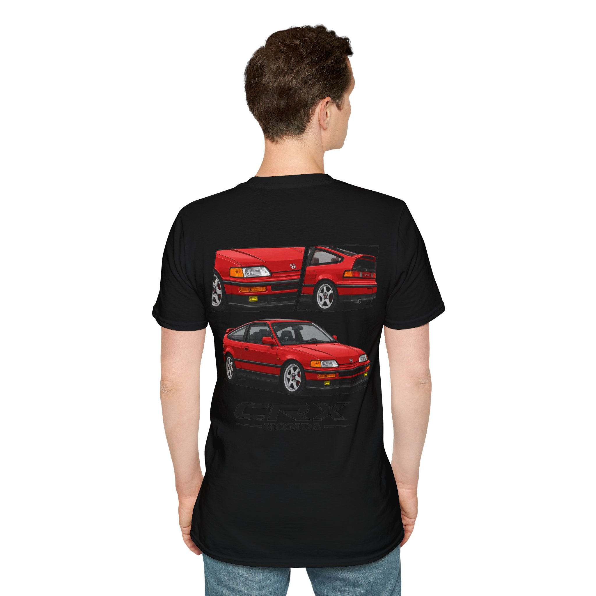 RED HONDA CRX T-SHIRT