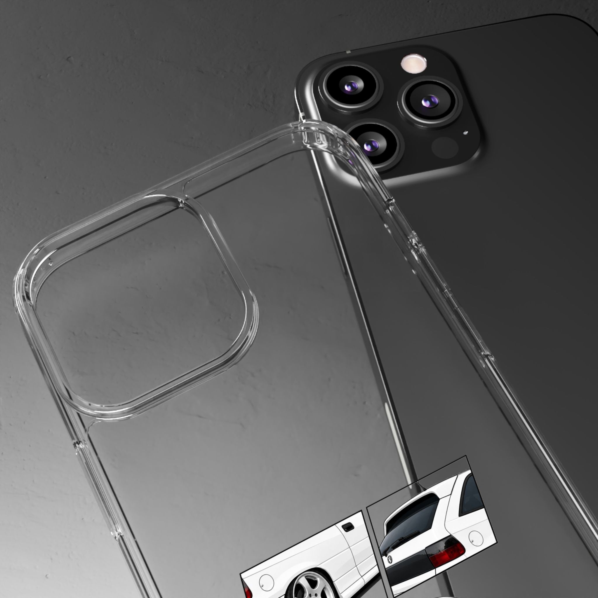 WHITE ASTRA MK3 PHONE CASES