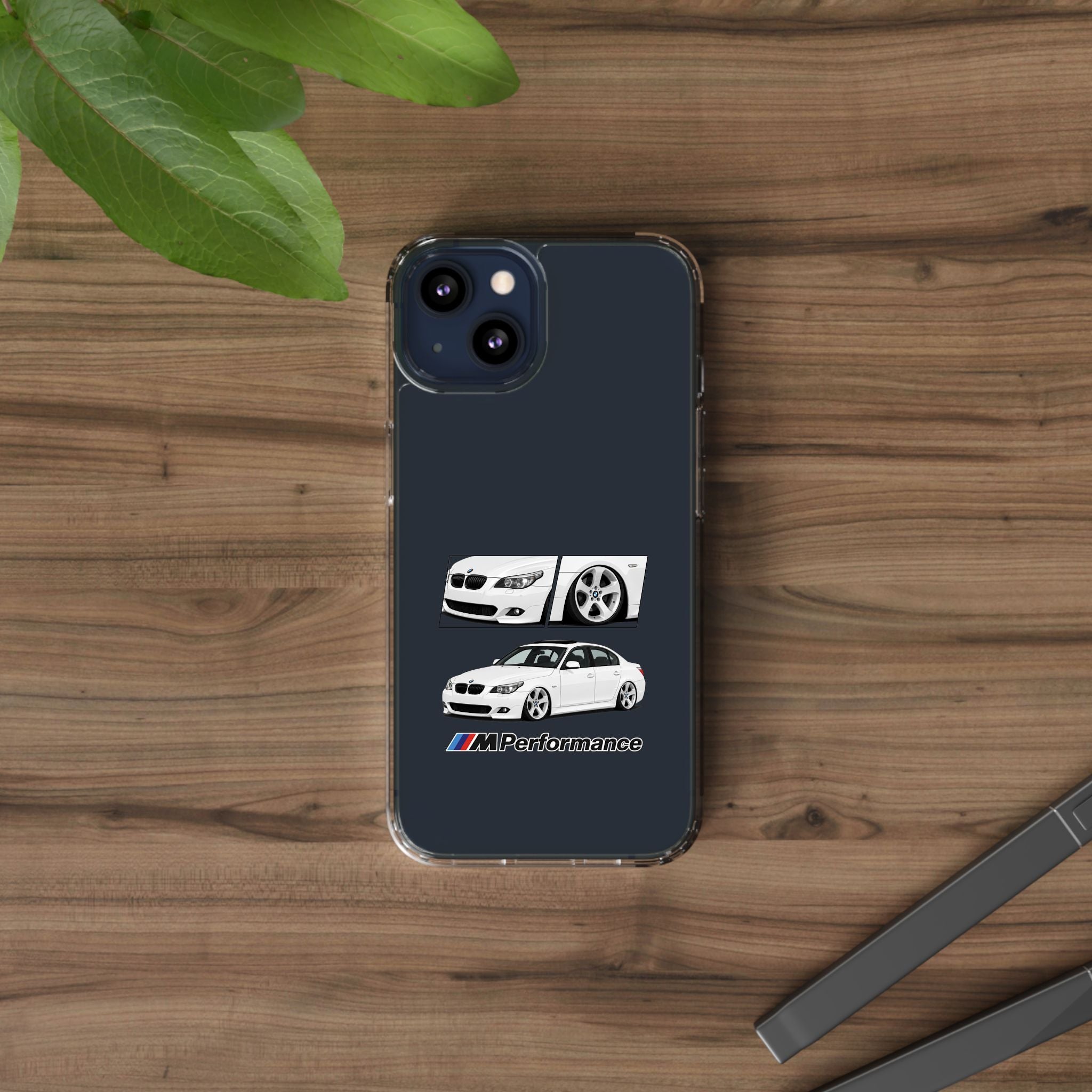 WHITE E60 PHONE CASES