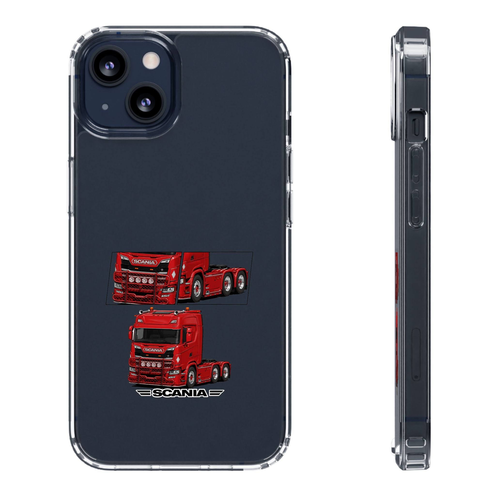 RED SCANIA S-SERIES PHONE CASES